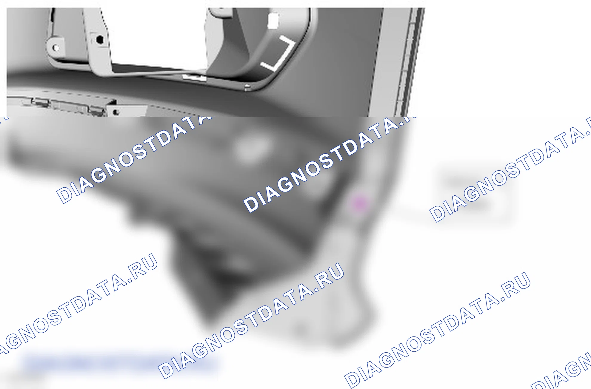 Разборка и сборка кожуха переднего бампера. Ford S-MAX II