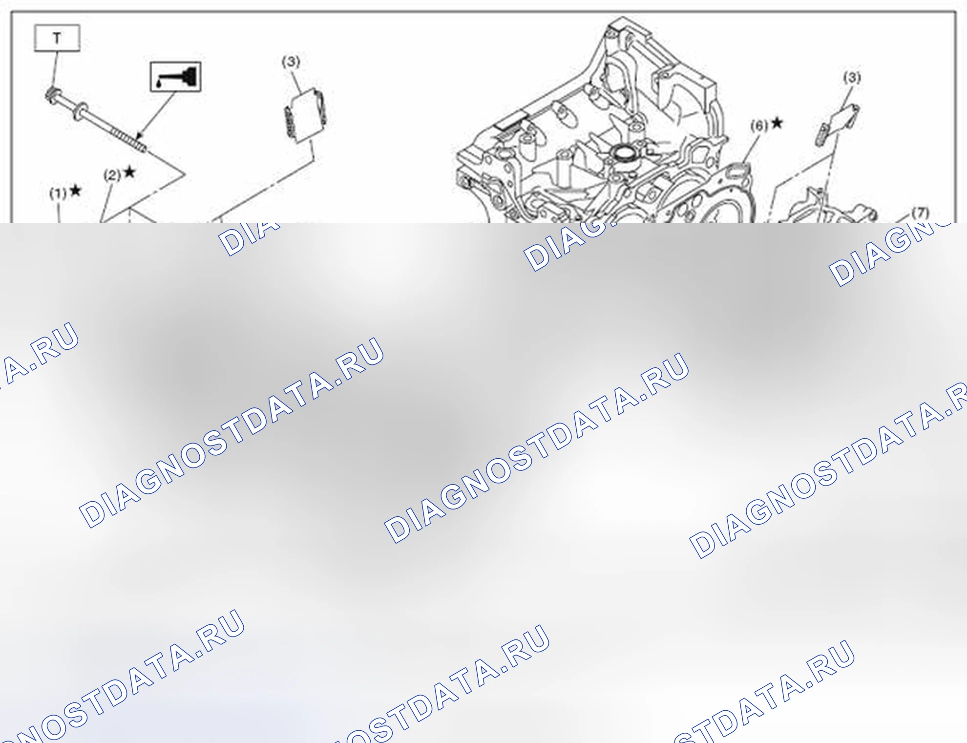 Рис. 202: ГОЛОВКА ЦИЛИНДРА. Subaru Forester SJ