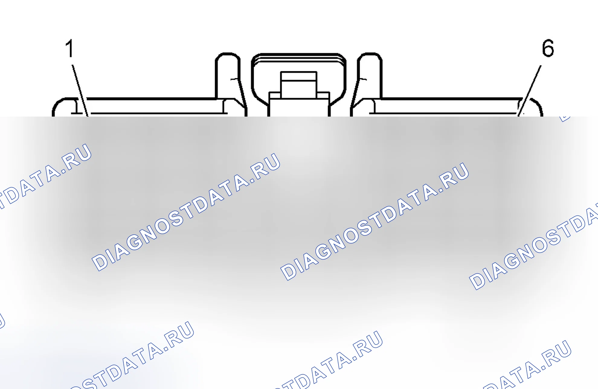 Рис. 135: Переключатель главного окна (A31 / RHD с ABZ). Chevrolet Aveo I рестайлинг