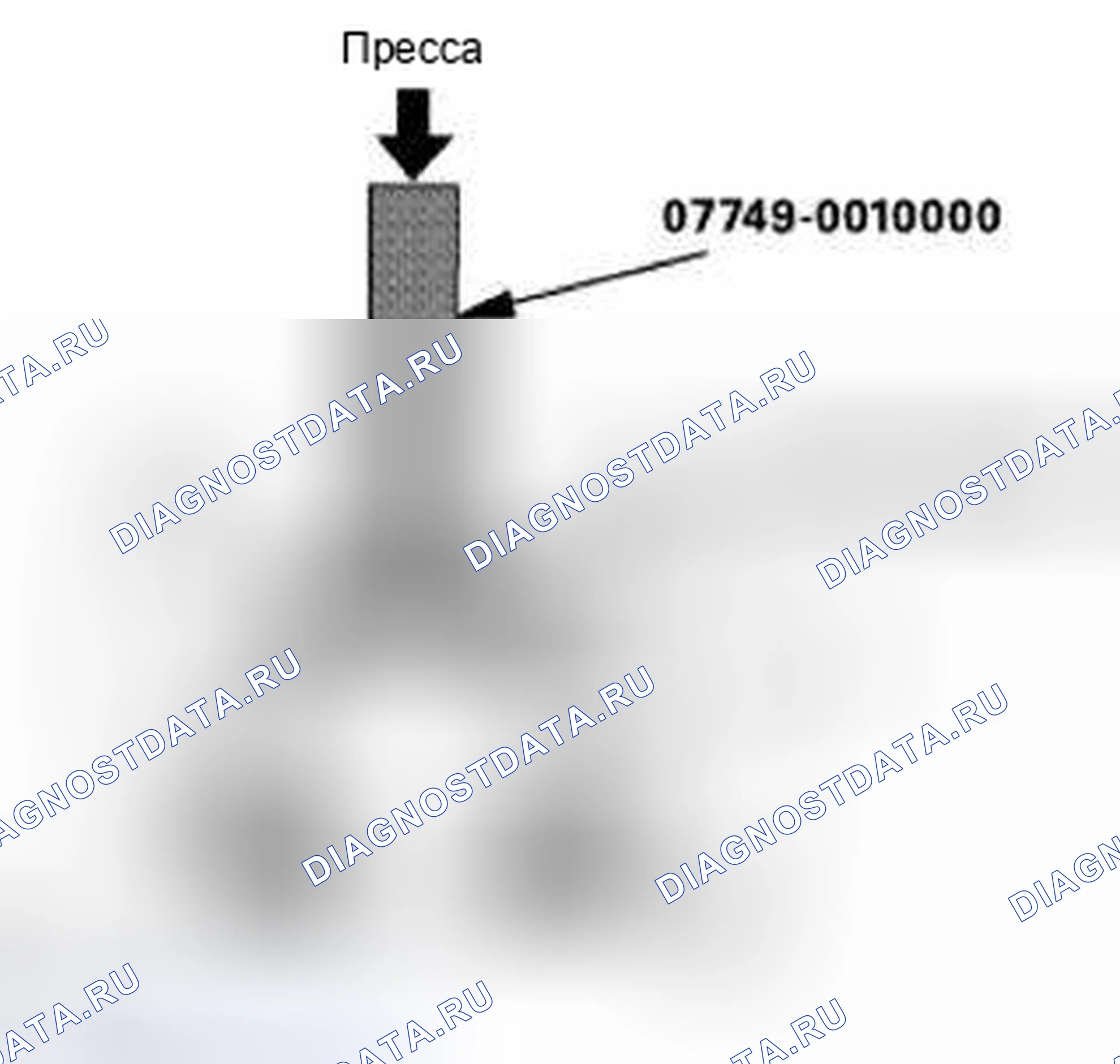 Рис. 463: Повторная сборка. Honda Civic IX