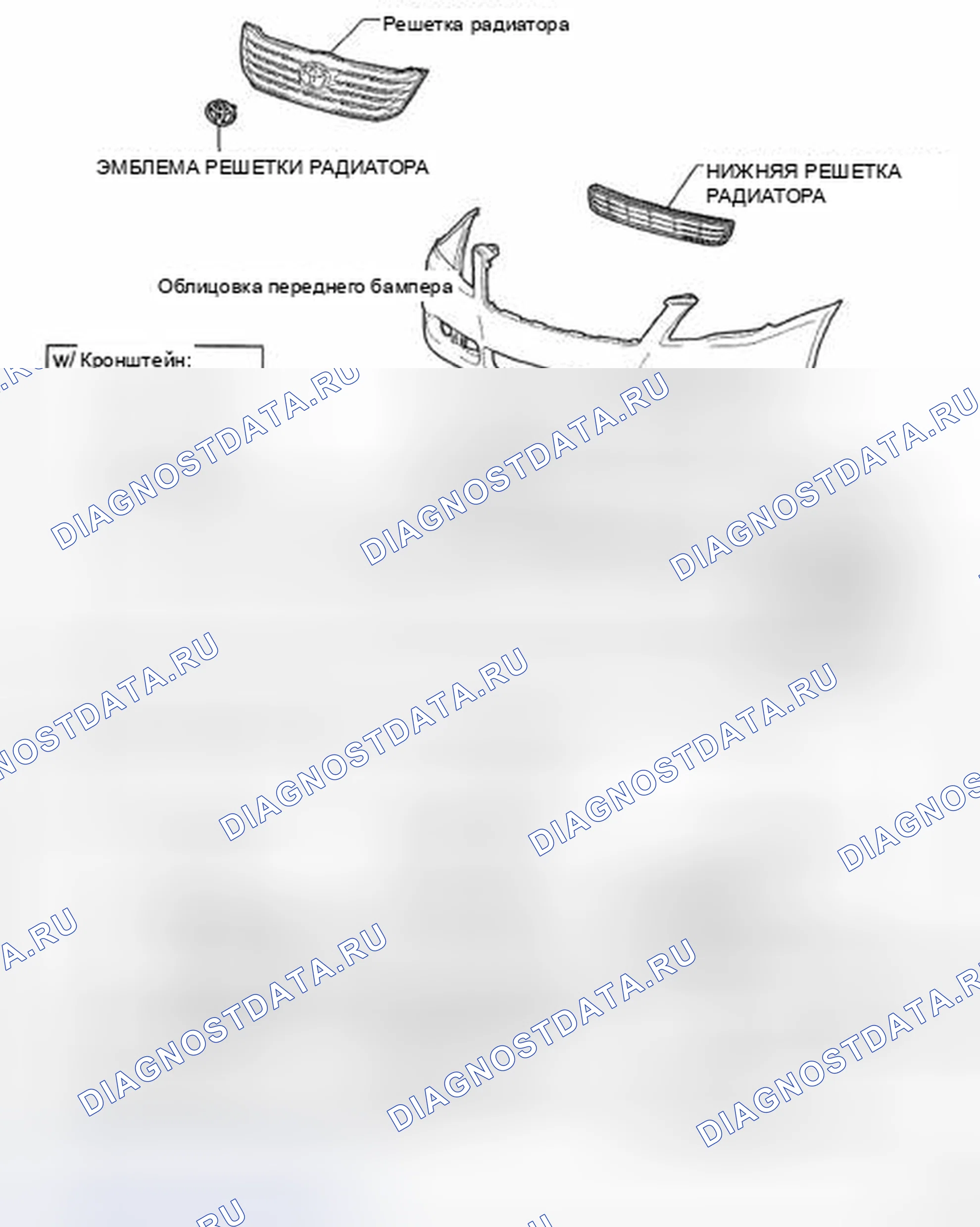 Рис. 47. Toyota Avalon XX30 рестайлинг