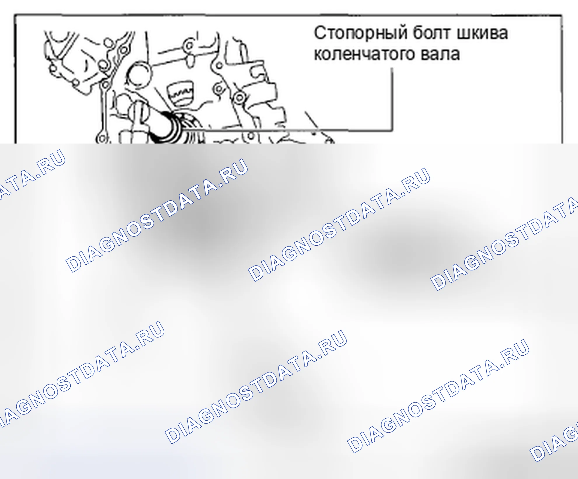 Рис. 92: Примечание по установке звездочки с приводом от масляного насоса. Mazda CX-5 I