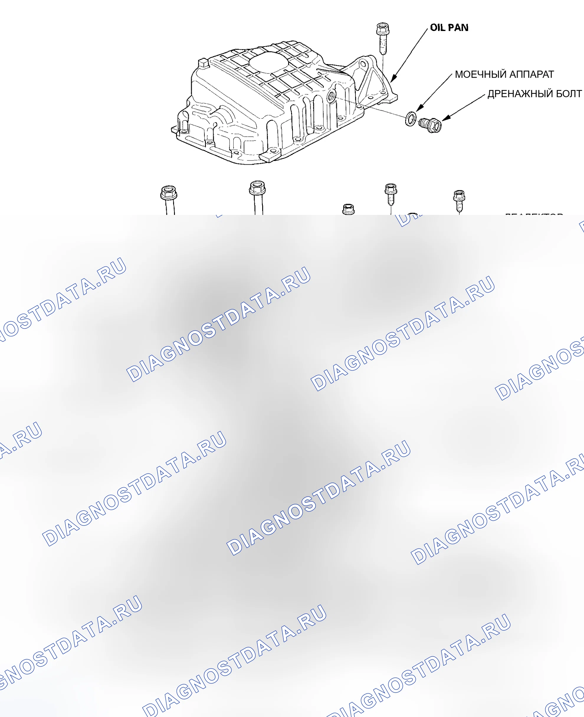 Рис. 3: K20A2, K20Z1 двигатели. Acura RSX I