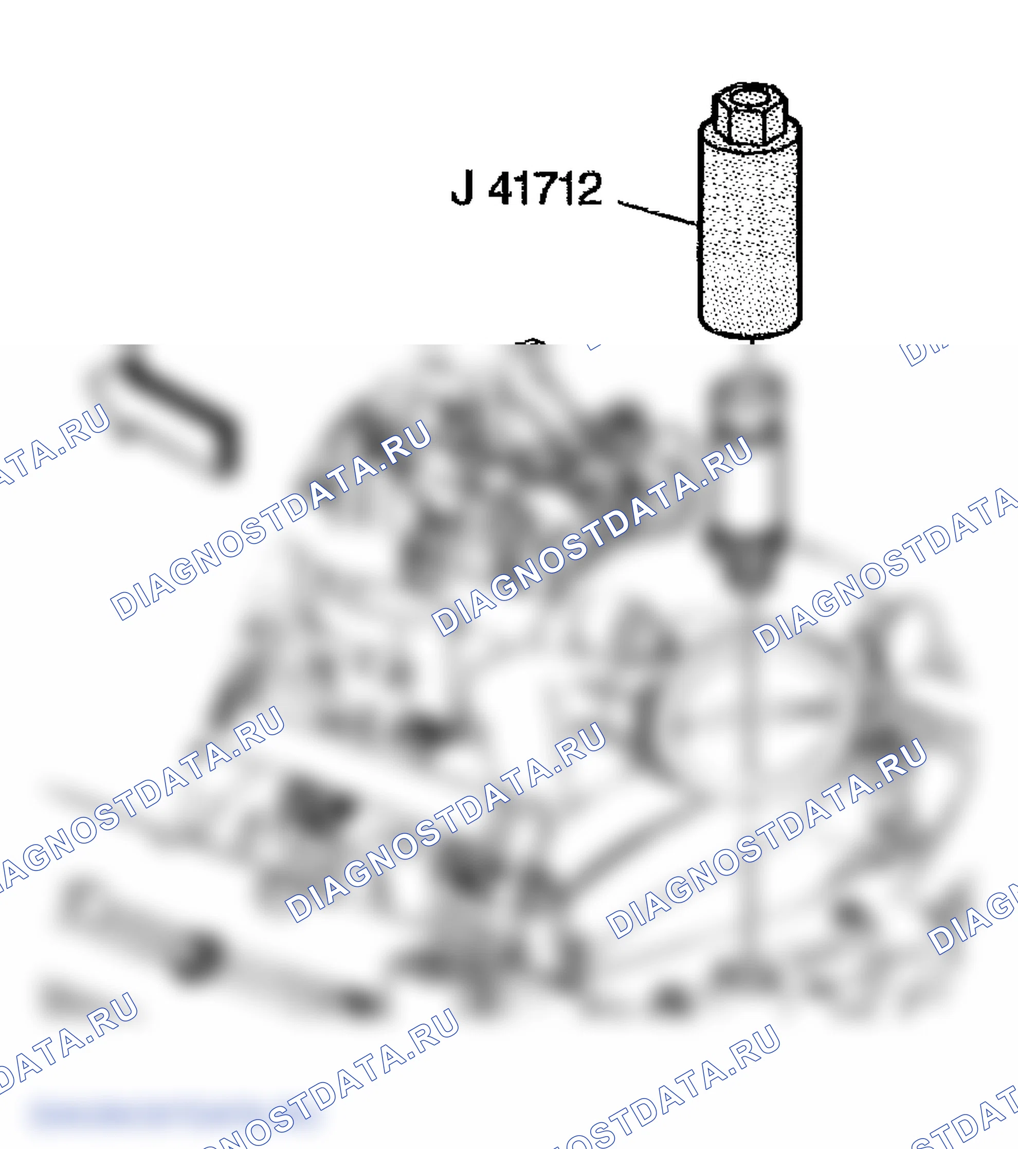 Рис. 1029: Процедура установки. GMC Savana Special G3500 