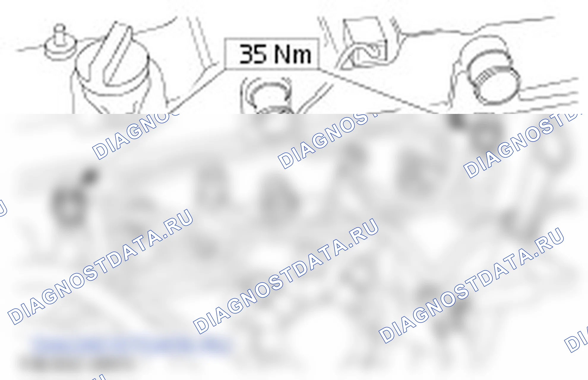 Сборка двигателя. Ford Transit Connect I