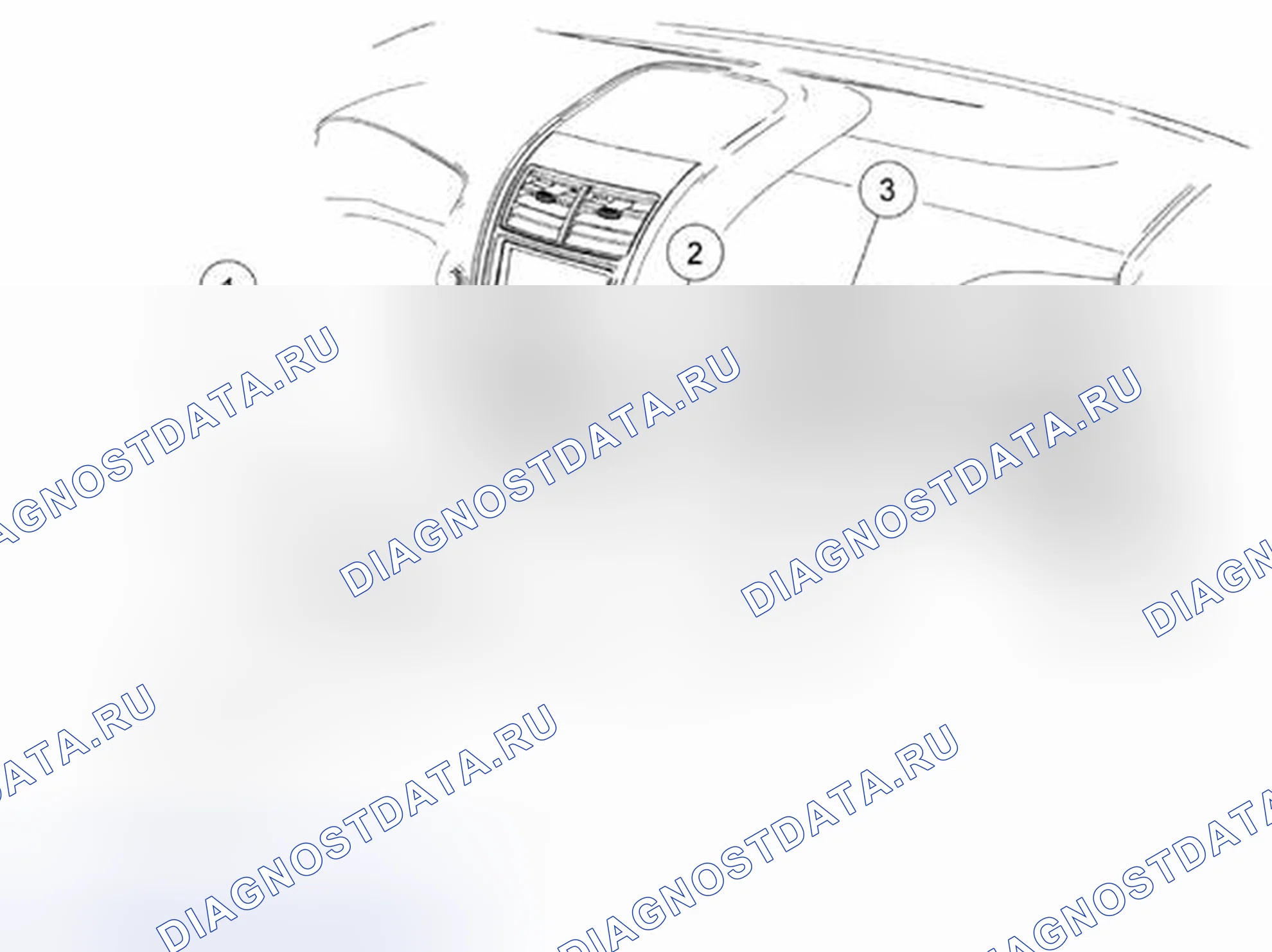 Рис. 253: Регистр - Сторона пассажира, Mkx. Hyundai Kona I