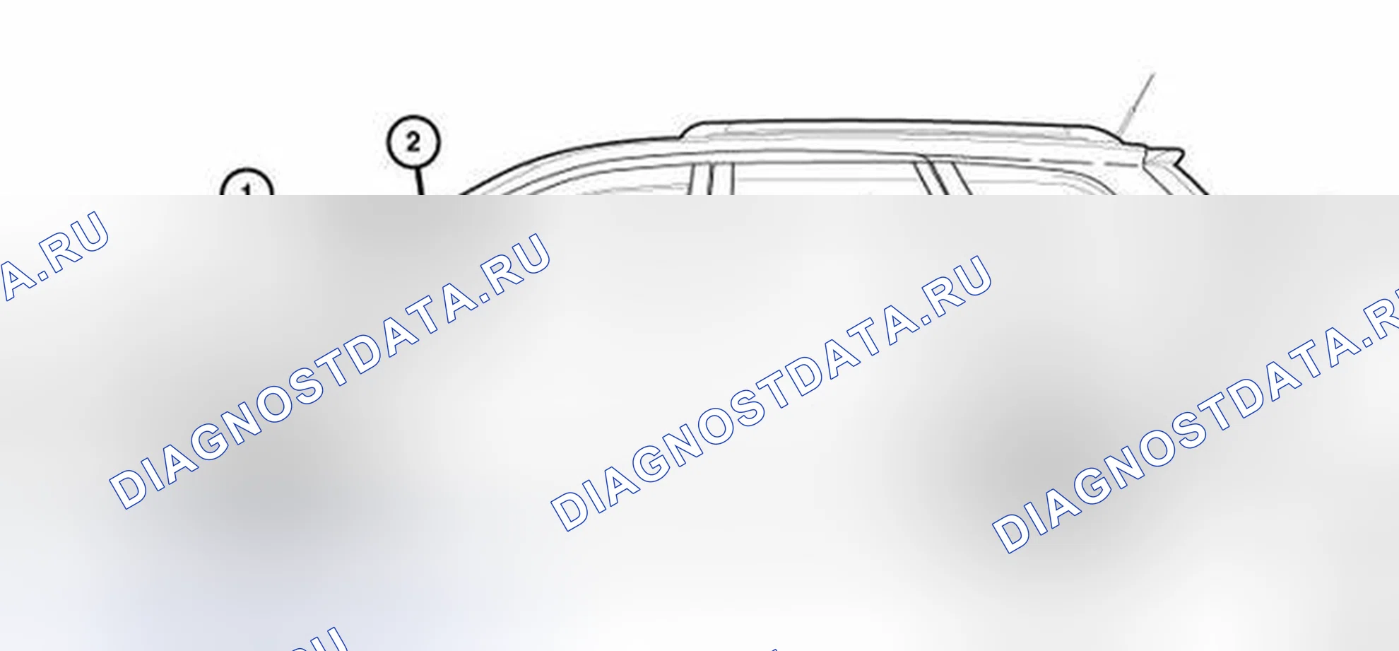Рис. 9: СИСТЕМА ПОМОЩИ ПРИ ПАРКОВКЕ. Dodge Journey I рестайлинг