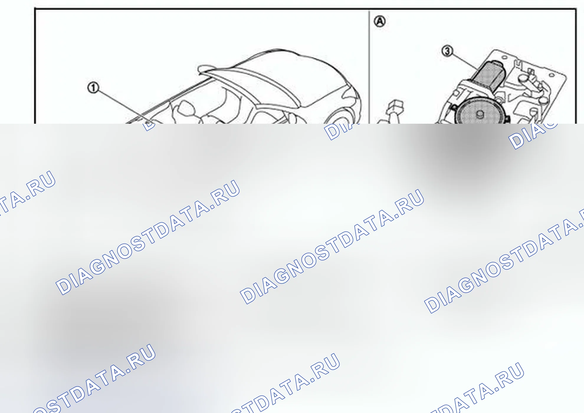 Рис. 112: Расположение компонентов. Infiniti G37 IV рестайлинг