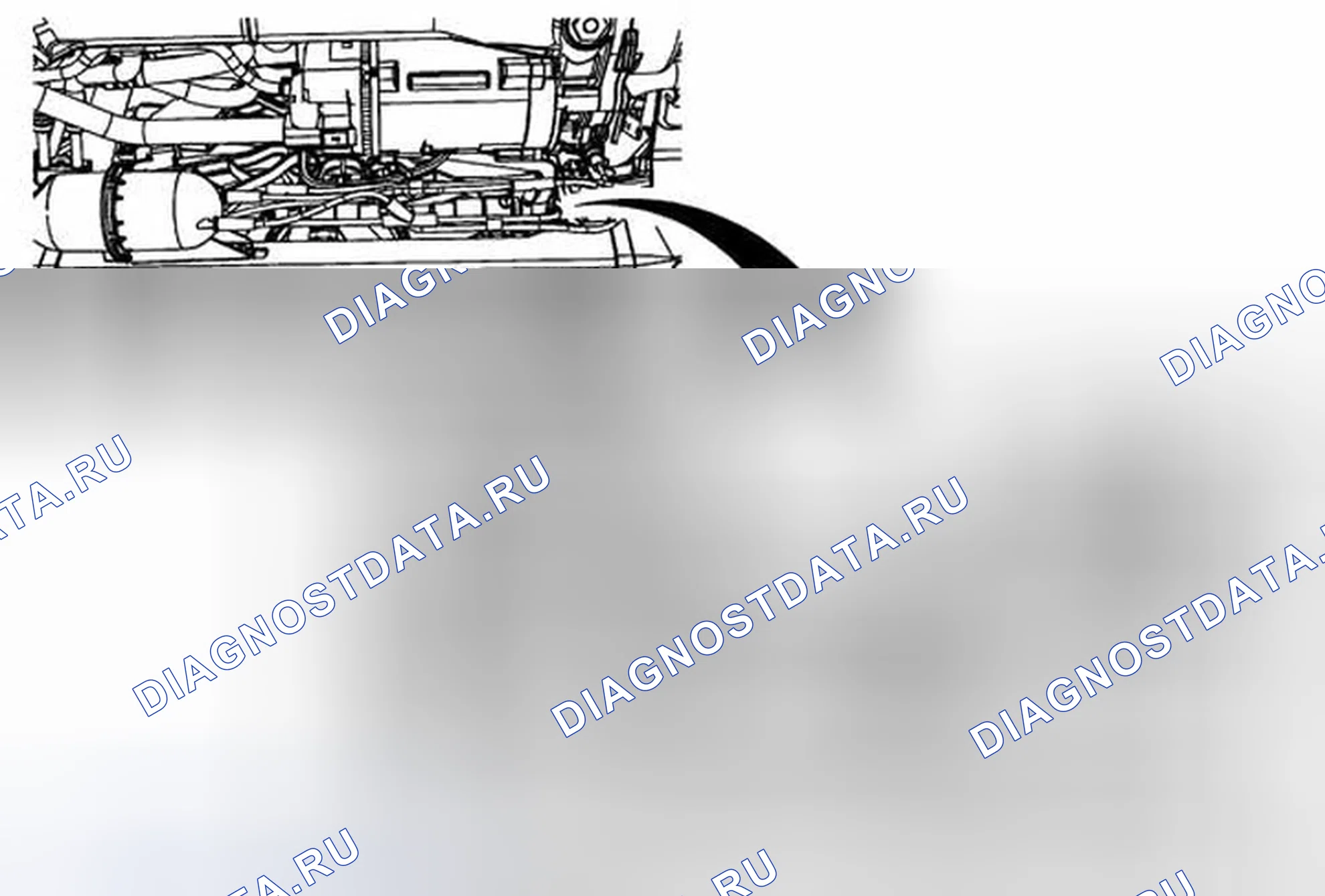 Рис. 44: Замена вакуумного клапана крепления двигателя. Cadillac ATS I