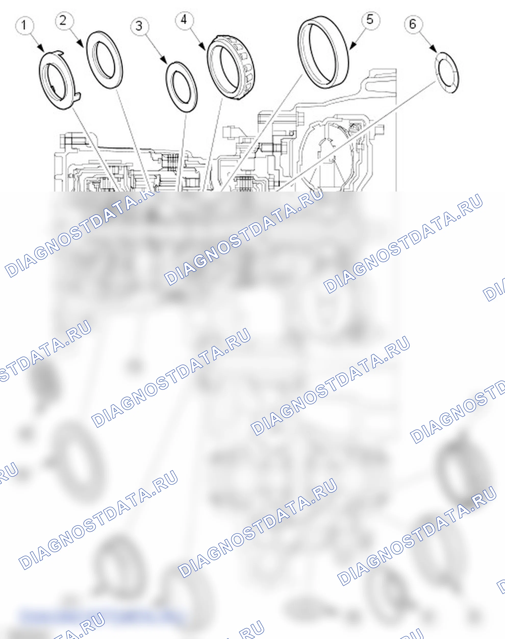 Описание коробки передач в блоке с ведущим мостом. Ford C-MAX I рестайлинг