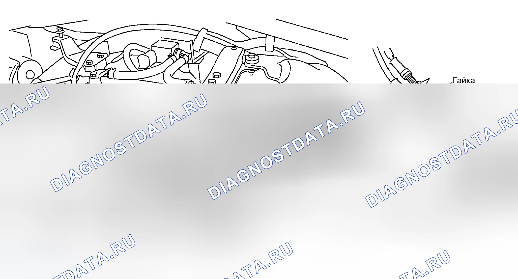 Рис. 53: РЕГУЛИРОВКА ПРОВОДА ASCD. Infiniti Q45 III