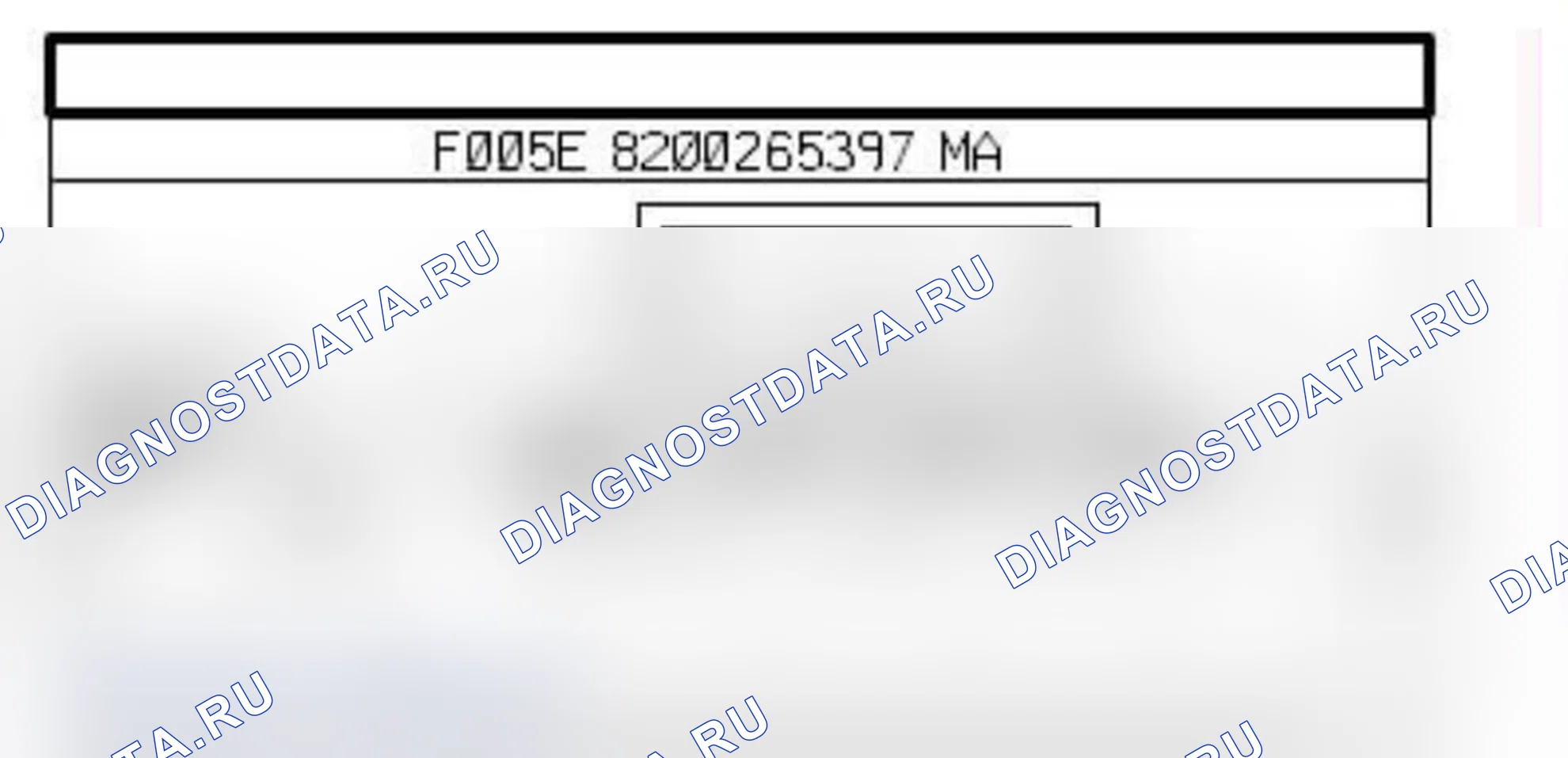 Распиновка разъёма 2204 — Передняя правая антенна обнаружения карточки с функцией "свободные руки". Renault Captur I