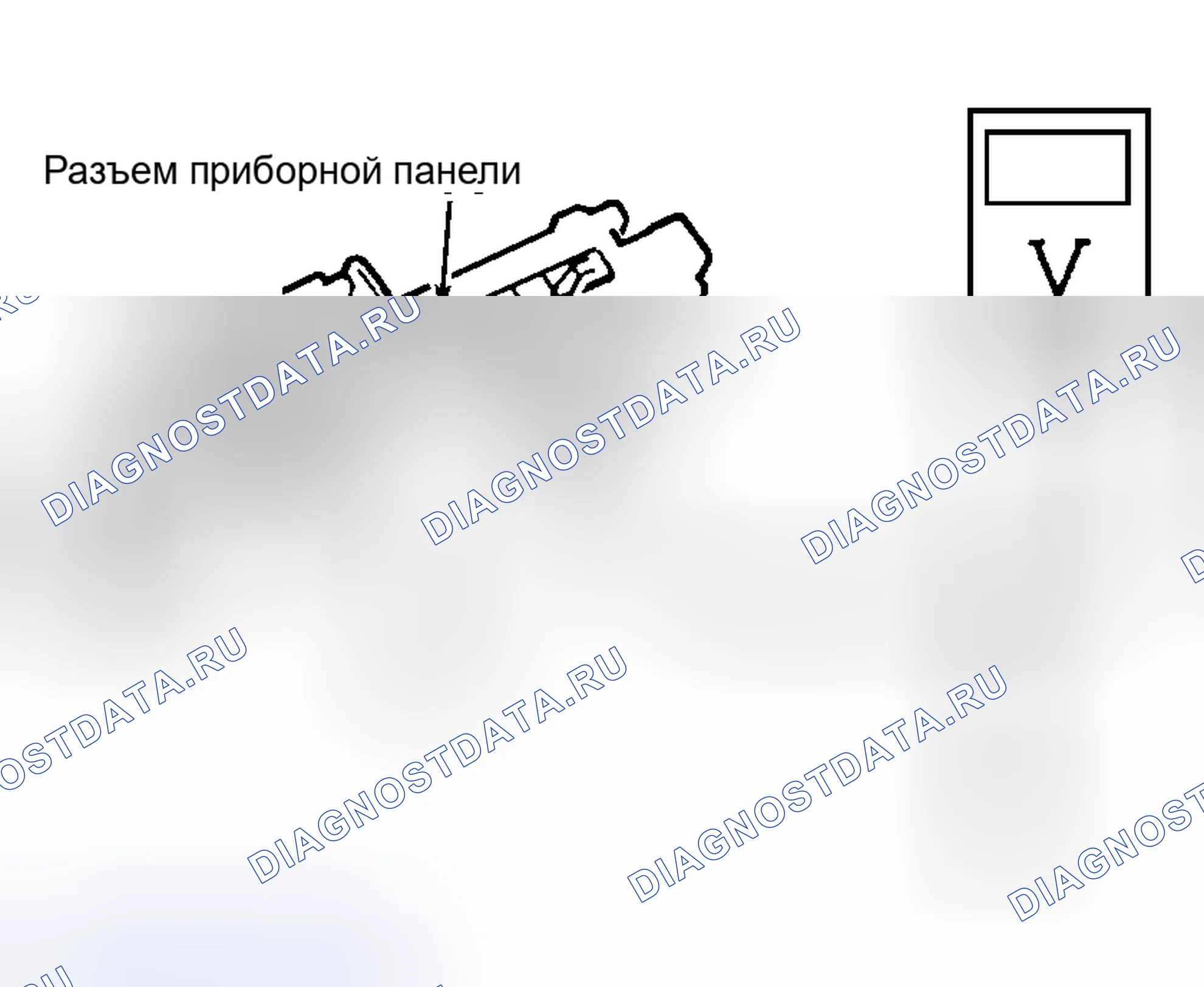 Рис. 20: расшифровка кода ошибки P0500: Неисправность датчика скорости транспортного средства (датчик скорости автомобиля (VSS) (датчик скорости автомобиля)). Suzuki Esteem I
