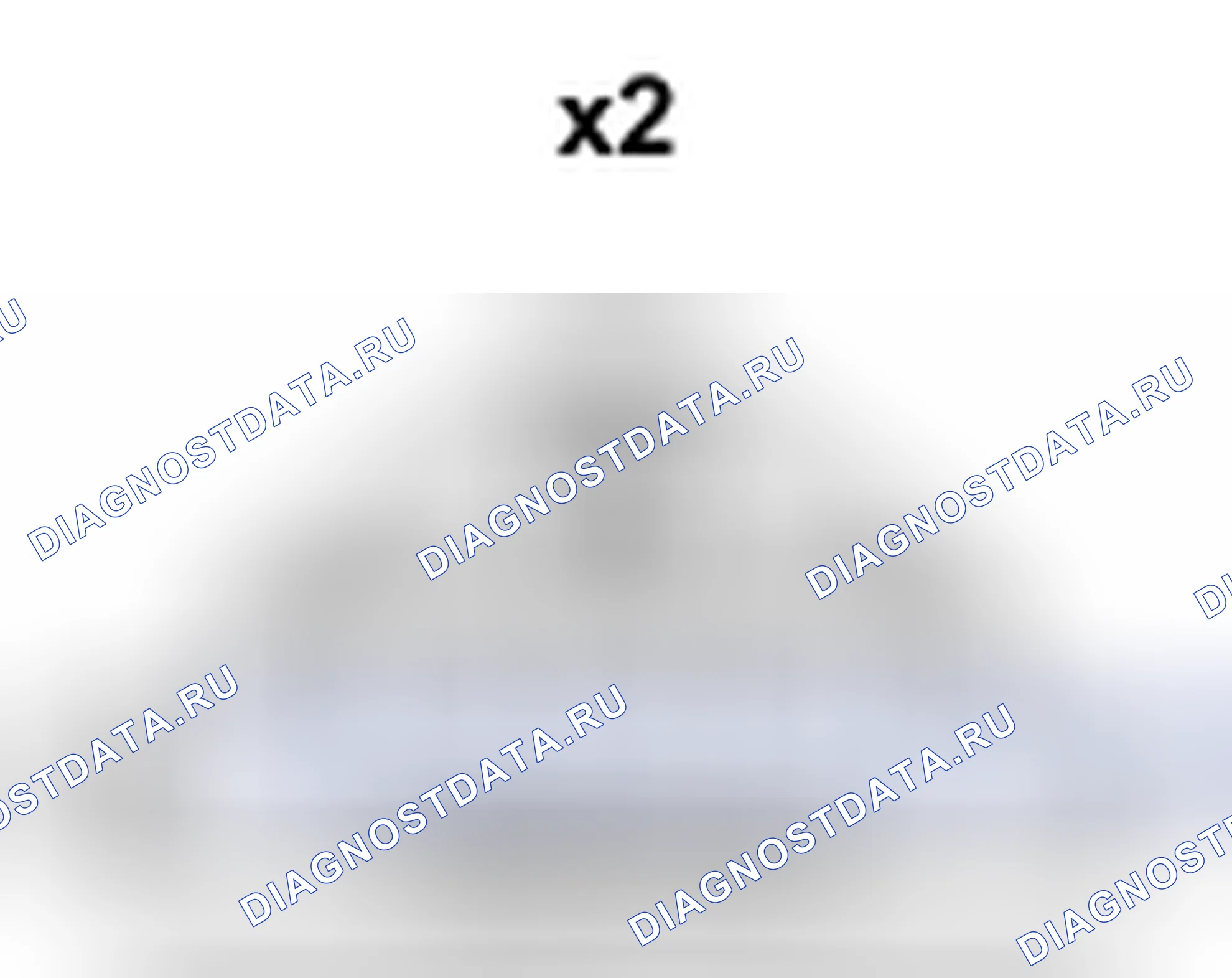 Рис. 665: Вид с торца соединителя инвертора (x2). Toyota Camry XV40