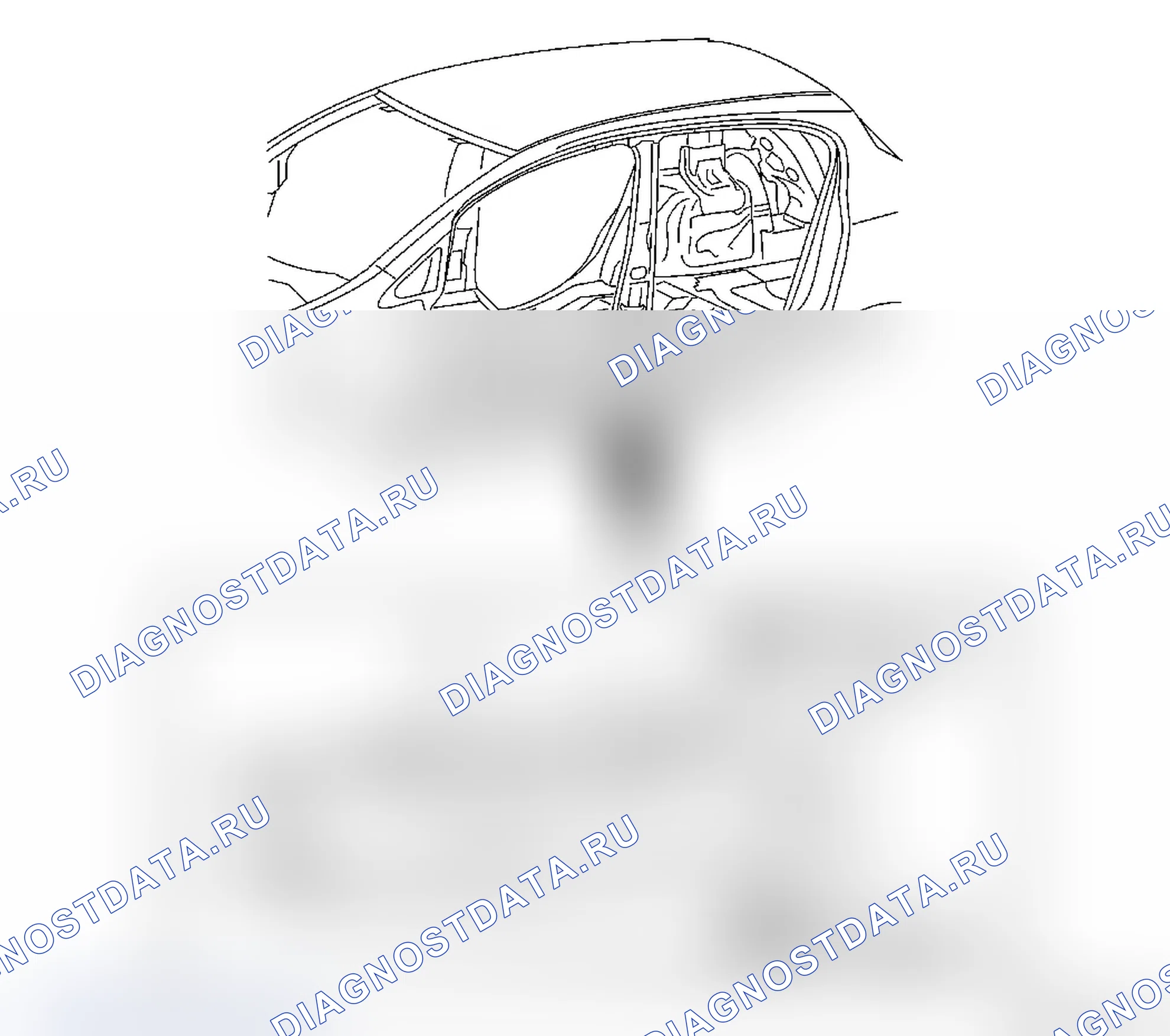 Замена средней стойки полностью (модель L 68). Opel Corsa D