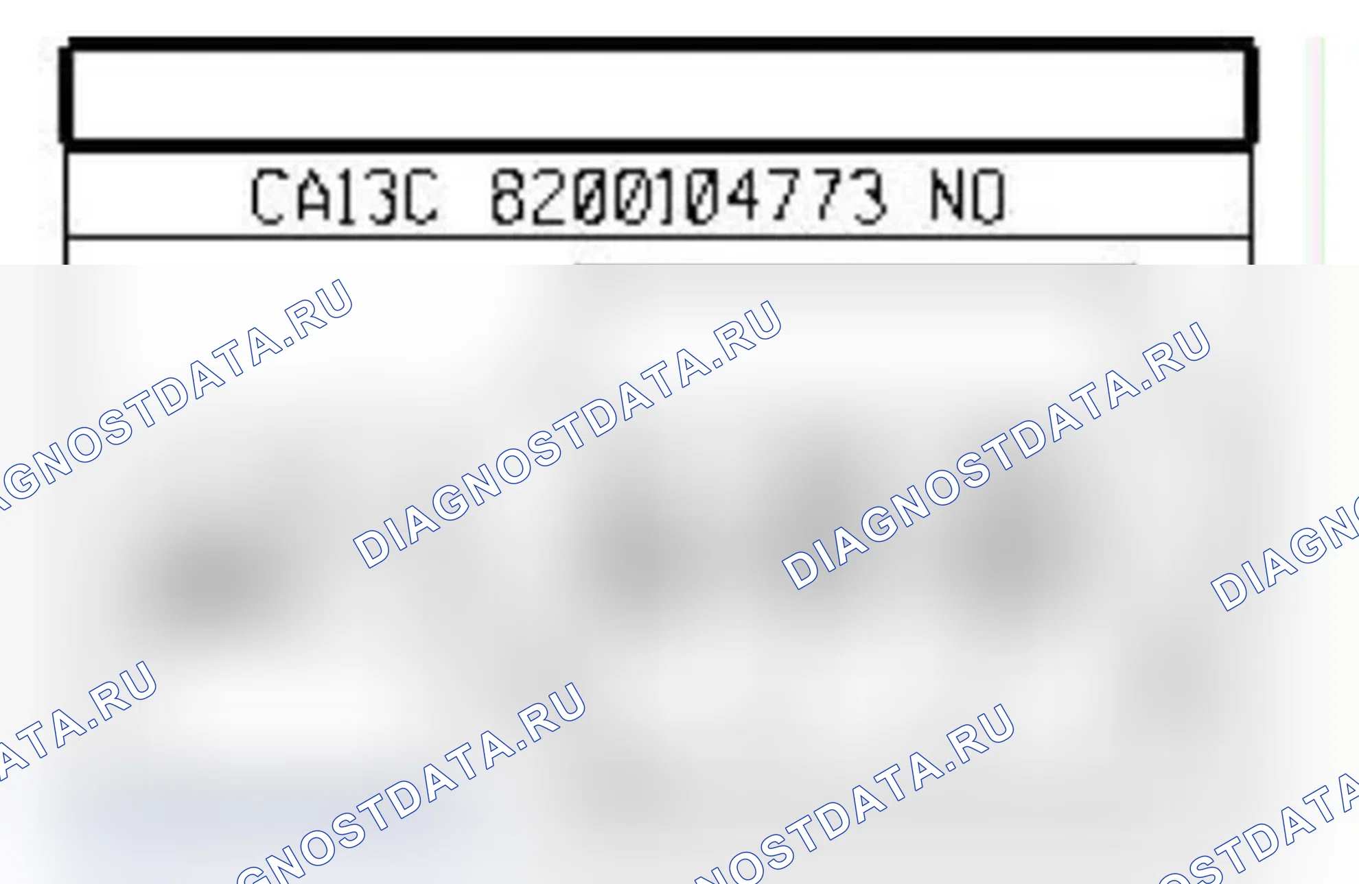 Распиновка разъёма 1085 — Датчик присут.в прав.задн.руч.дв.,а/м без кл. зажиг.. Renault Koleos I