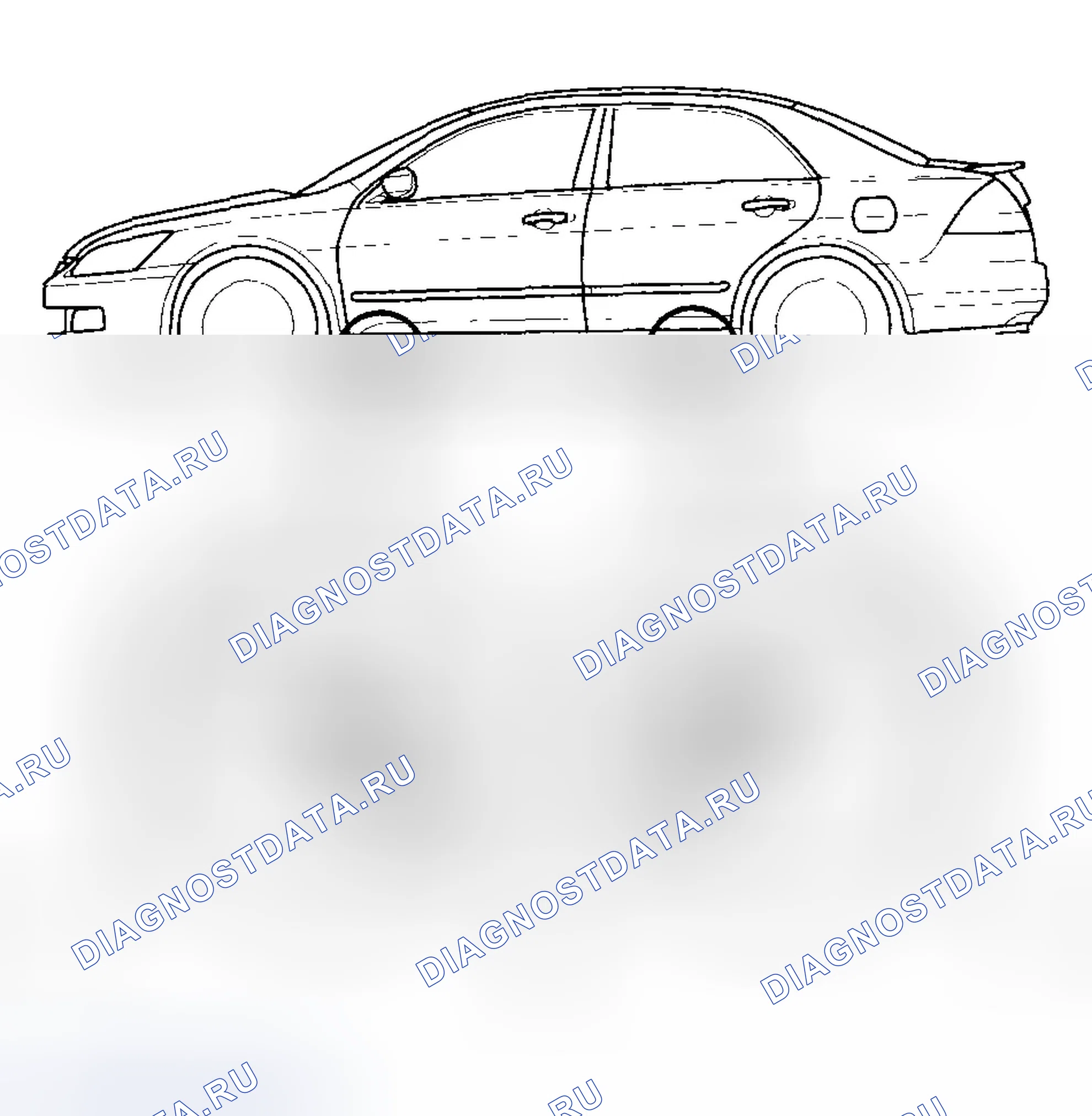 Рис. 88: Рамный подъемник. Honda Accord VII рестайлинг
