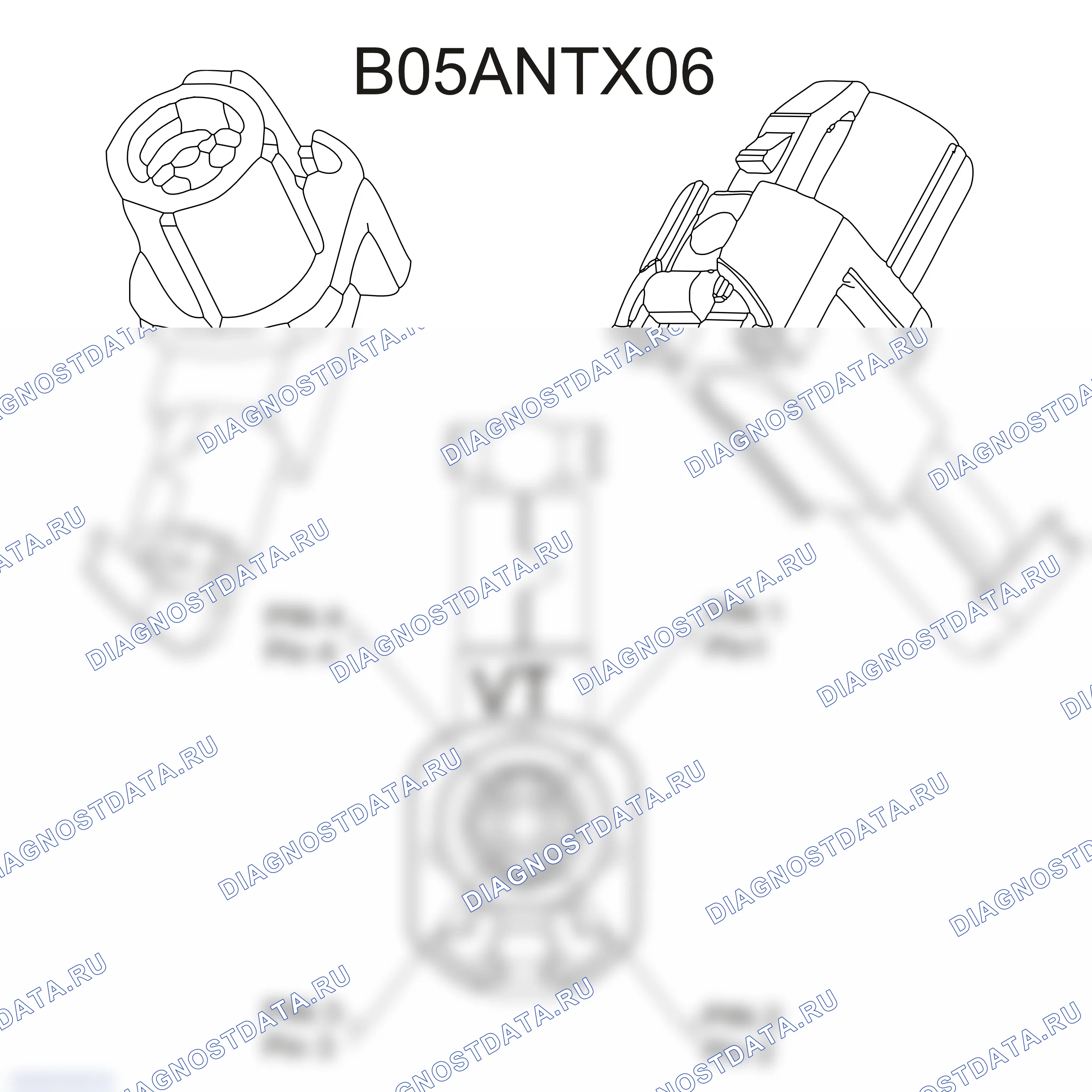 Распиновка разъёма 4F1 035 750 A — внешний вид и расположение контактов. Porsche 718 Cayman 982