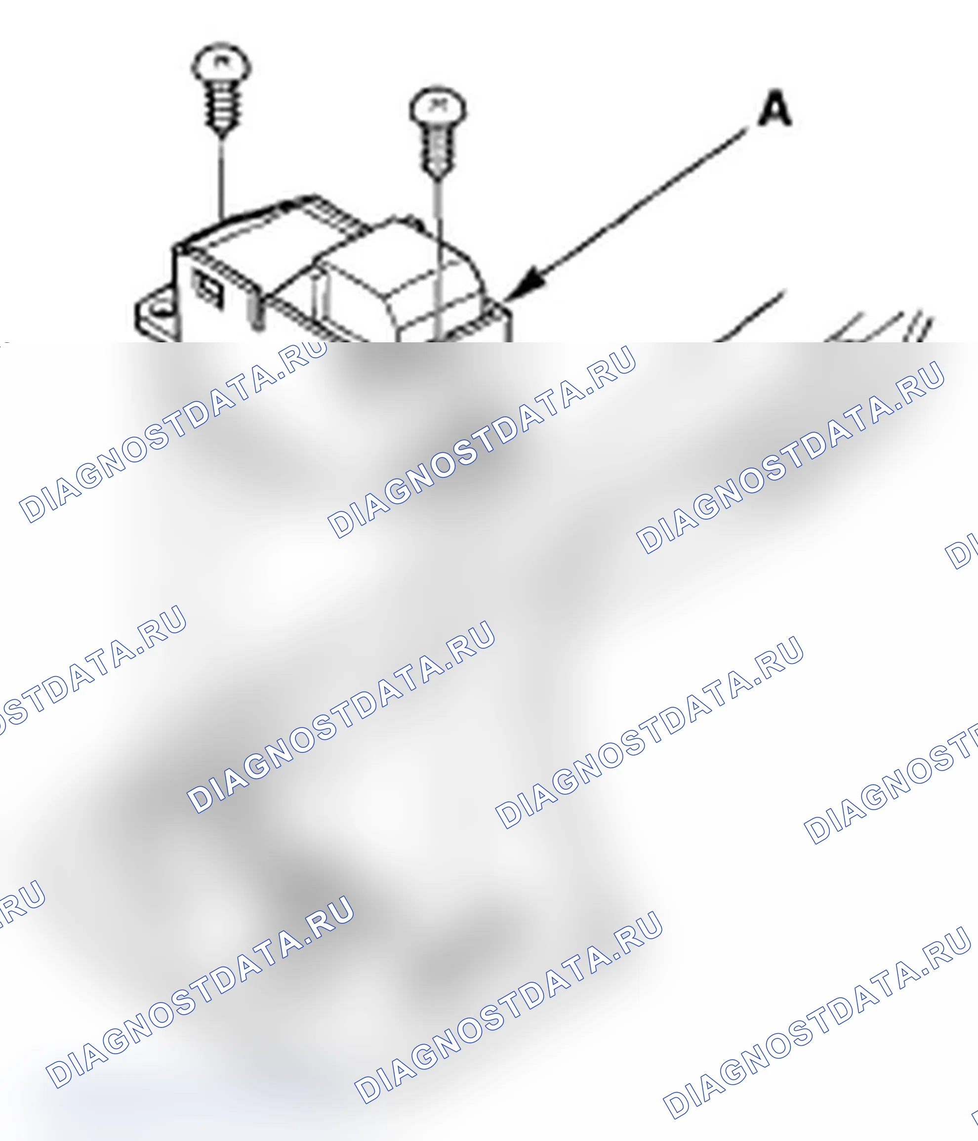 Рис. 74: Испытание выключателя VSA. Acura RL II