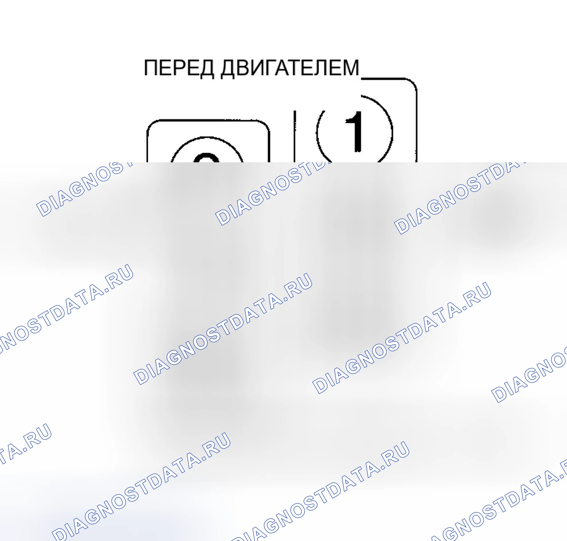 Рис. 4: порядок работы цилиндров (2,7л, 3,2л и 3,5л). Chrysler 300M I