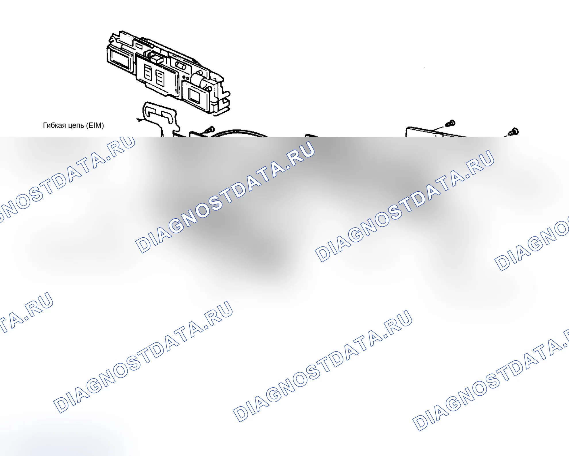 Рис. 3: Электронный приборный модуль (EIM). Mercury Cougar VI