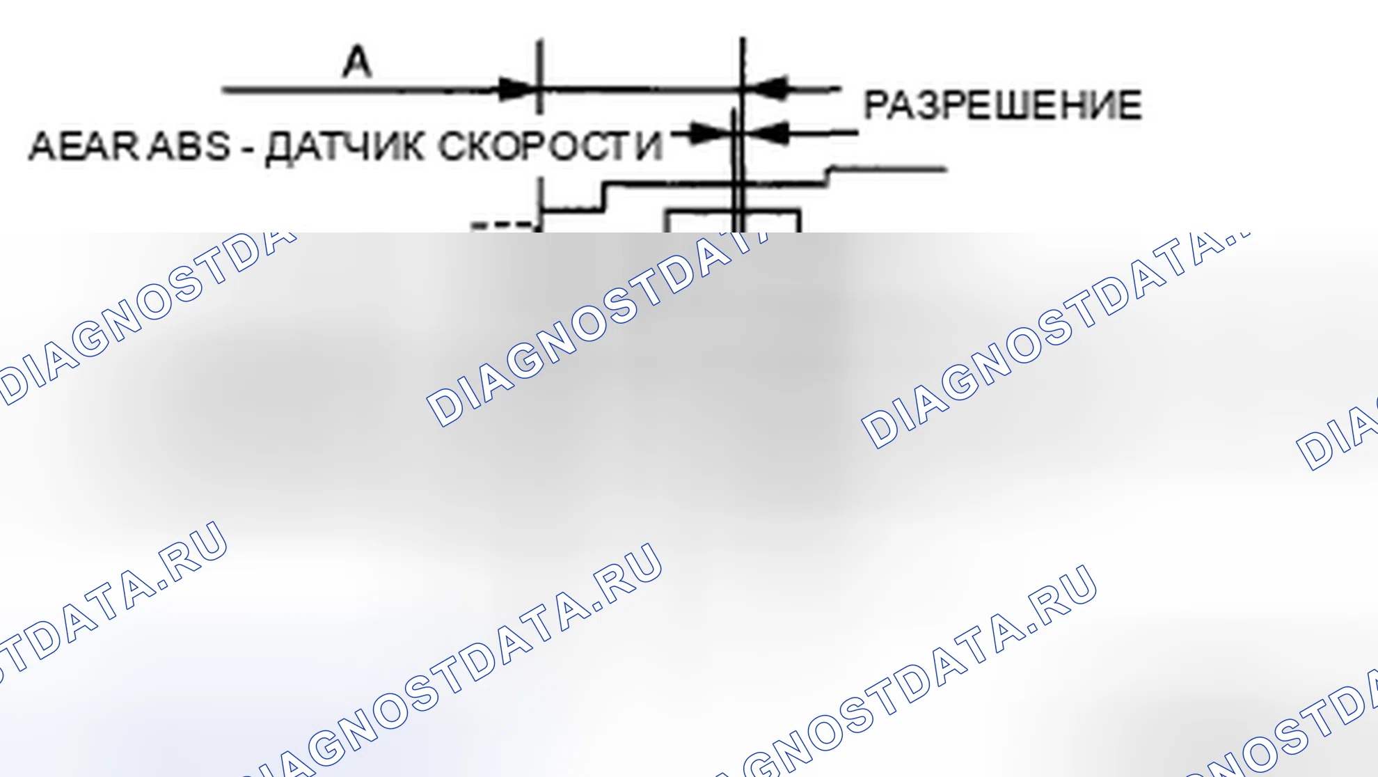 Рис. 18: Контроль зазора. Mazda CX-9 I
