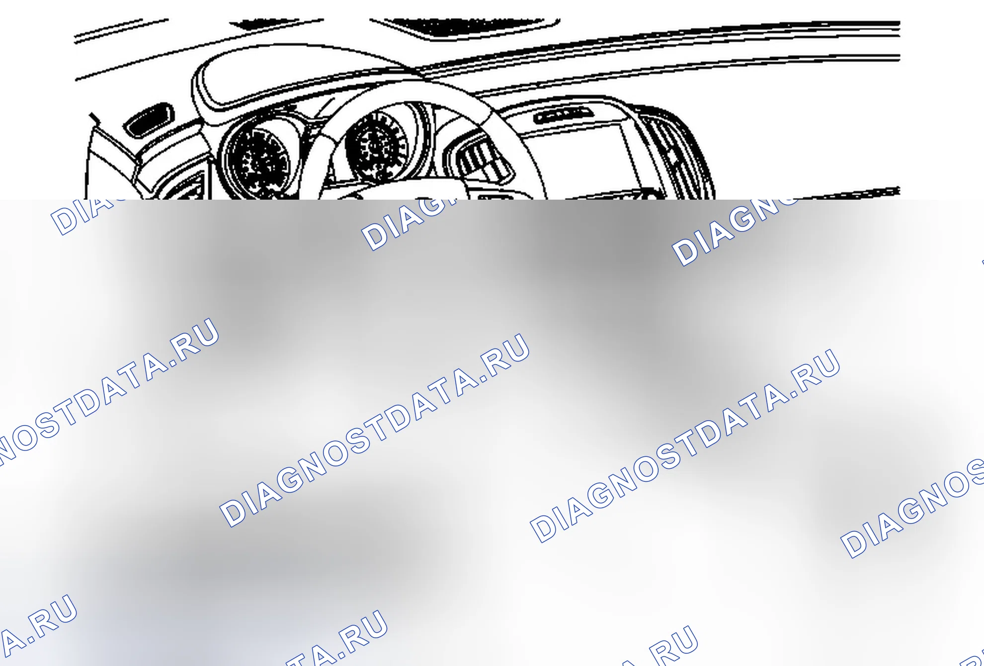 Рис. 56: Замена панели изолятора приборной панели - левая сторона. Buick LaCrosse II рестайлинг