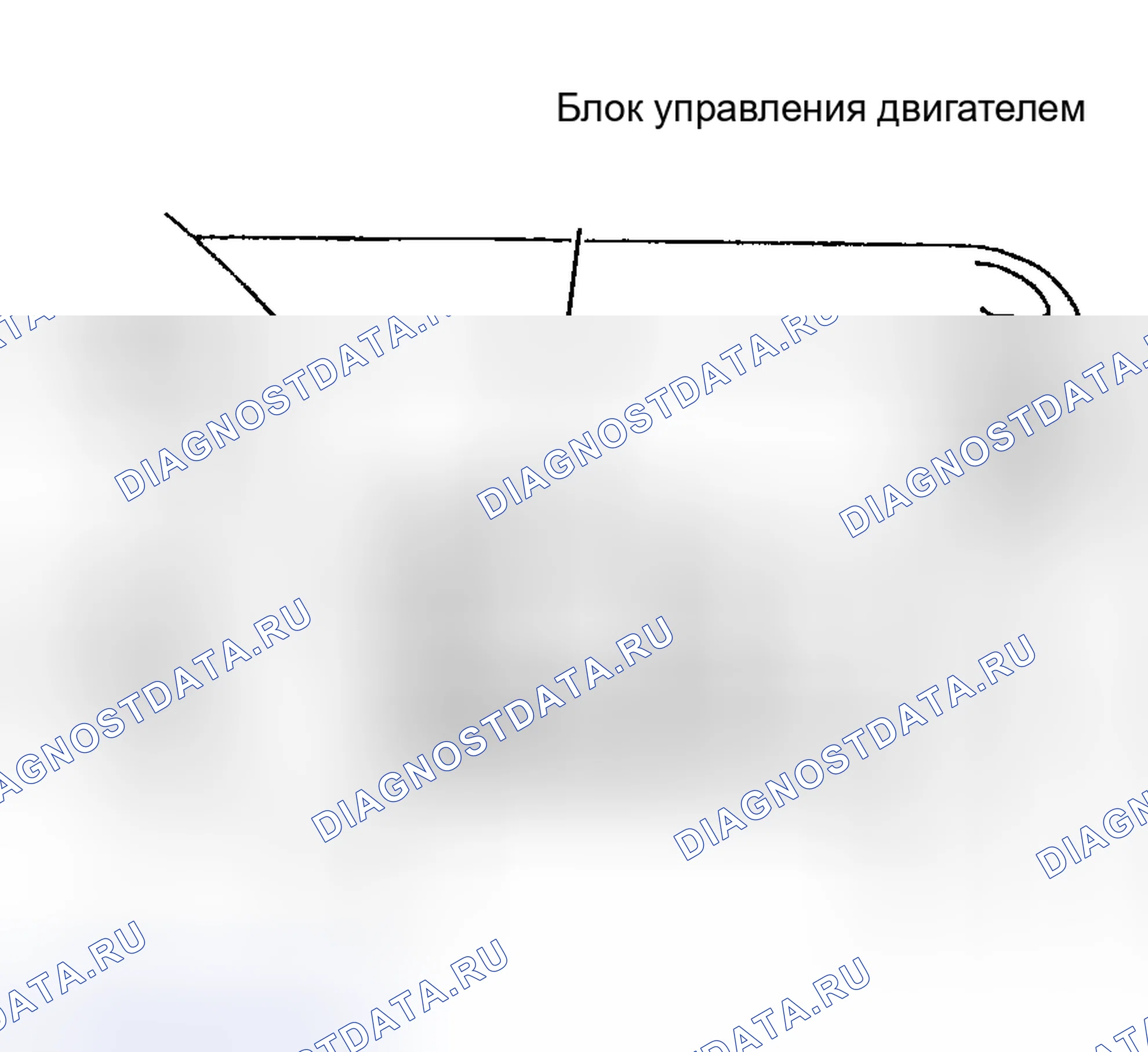 Рис. 4: РАСПОЛОЖЕНИЕ МОДУЛЯ УПРАВЛЕНИЯ ДВИГАТЕЛЕМ. Suzuki Grand Vitara I рестайлинг