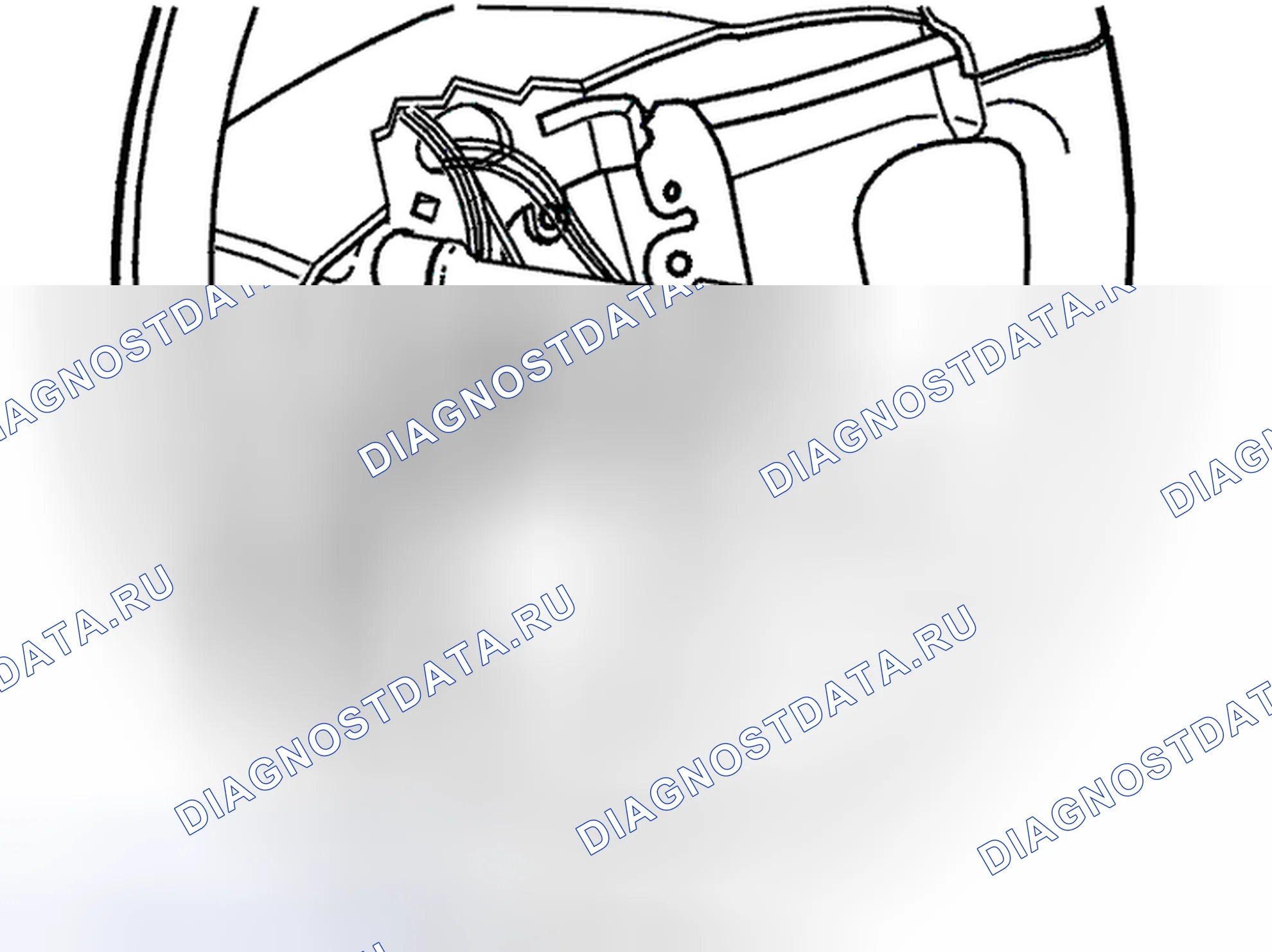 Рис. 94: Затяжка центрального винта. Volvo V70 II рестайлинг
