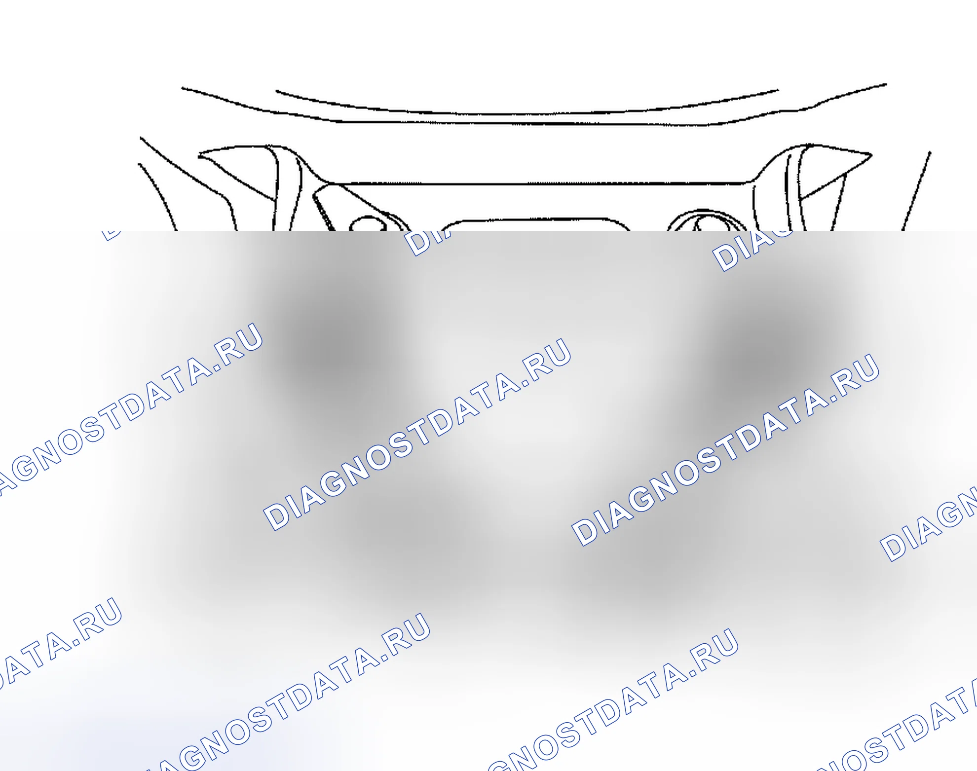 Рис. 15: Регулировка заднего носка - седан. Hyundai Porter IV