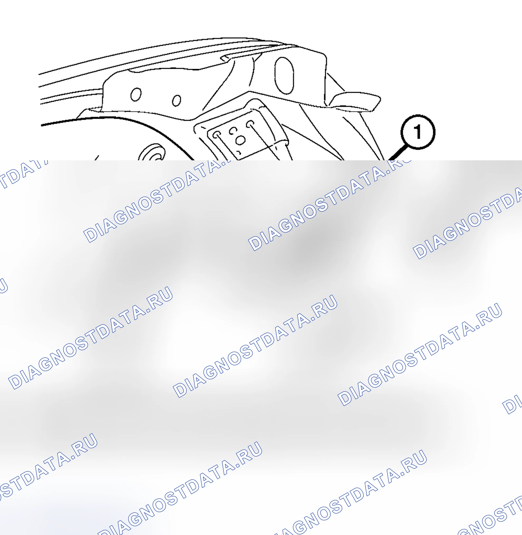 Рис. 2: ДЕМОНТАЖ. Dodge Grand Caravan IV