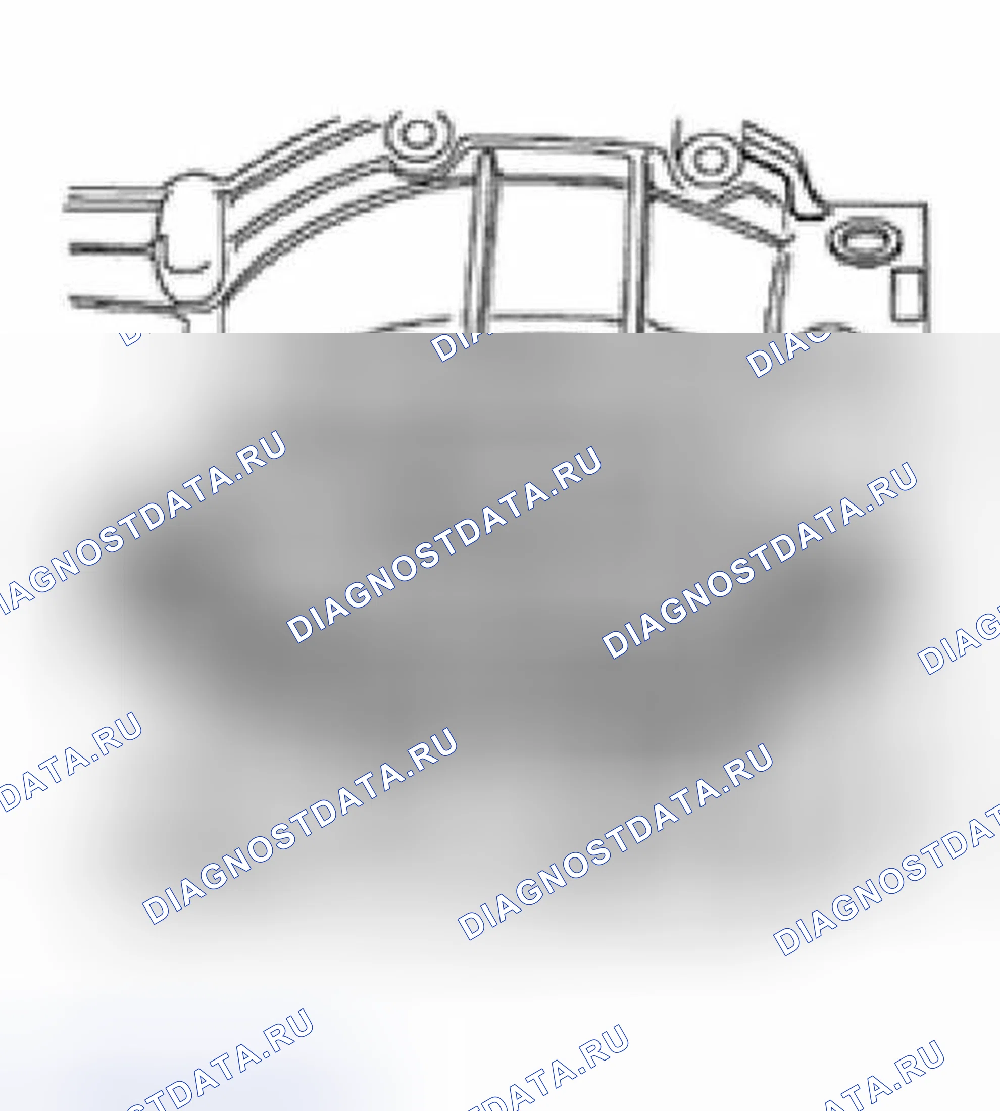 Рис. 83: Корпус клапана, расположение. Volkswagen Golf Mk3
