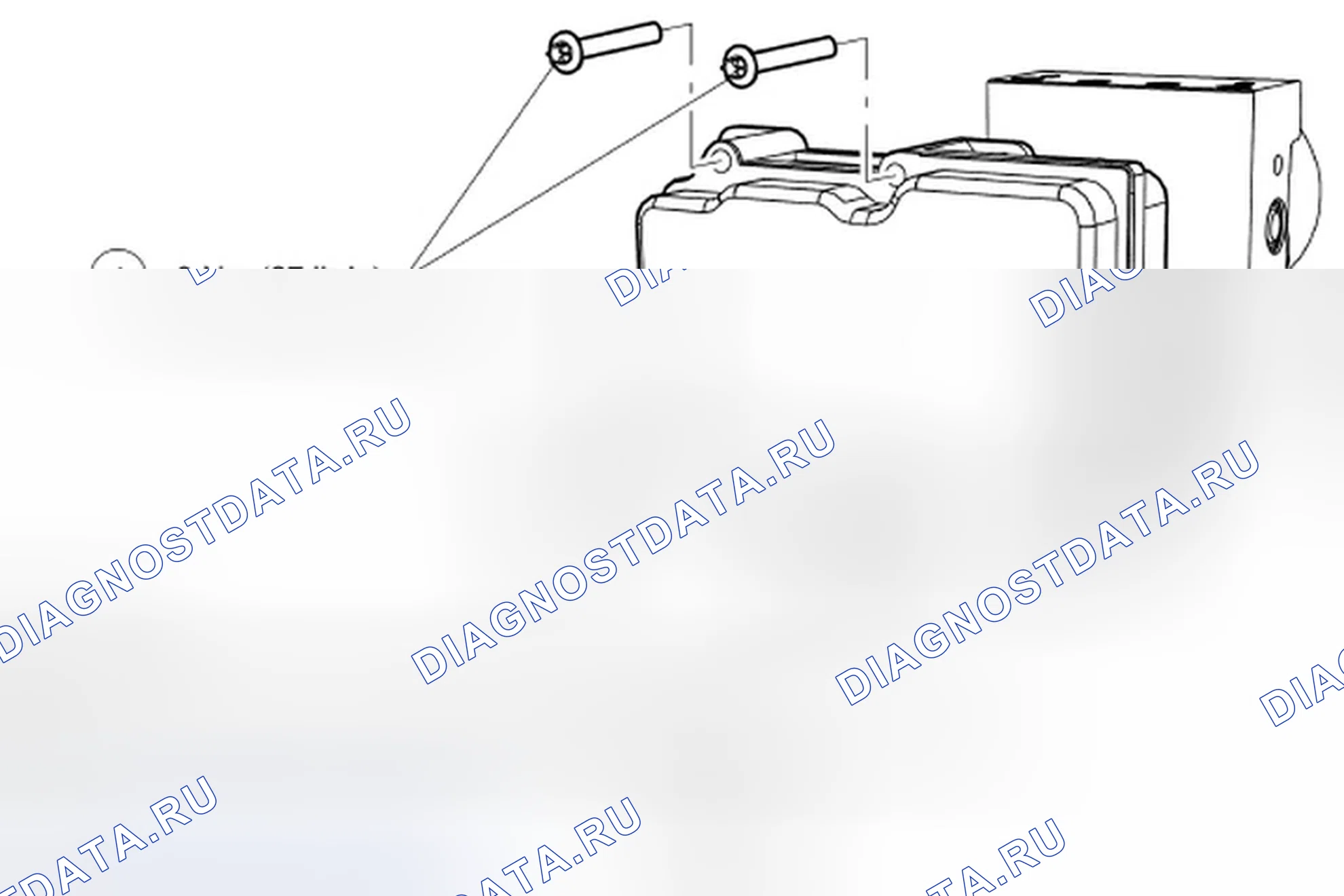 Рис. 26: Модуль антиблокировочной тормозной системы (ABS). Ford Freestyle I