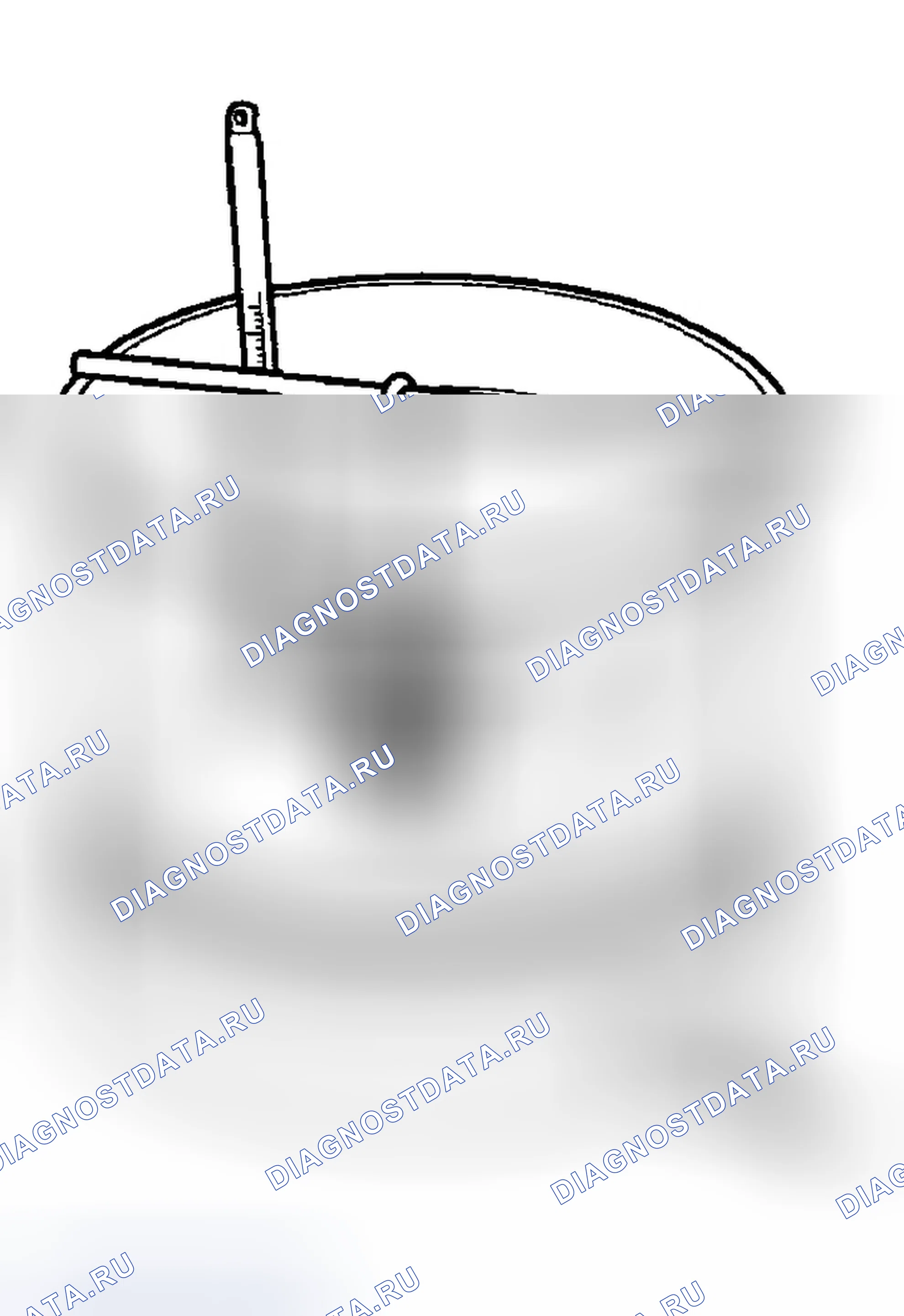 Рис. 224: ТЕРМОСТАТ. Hyundai Tucson I