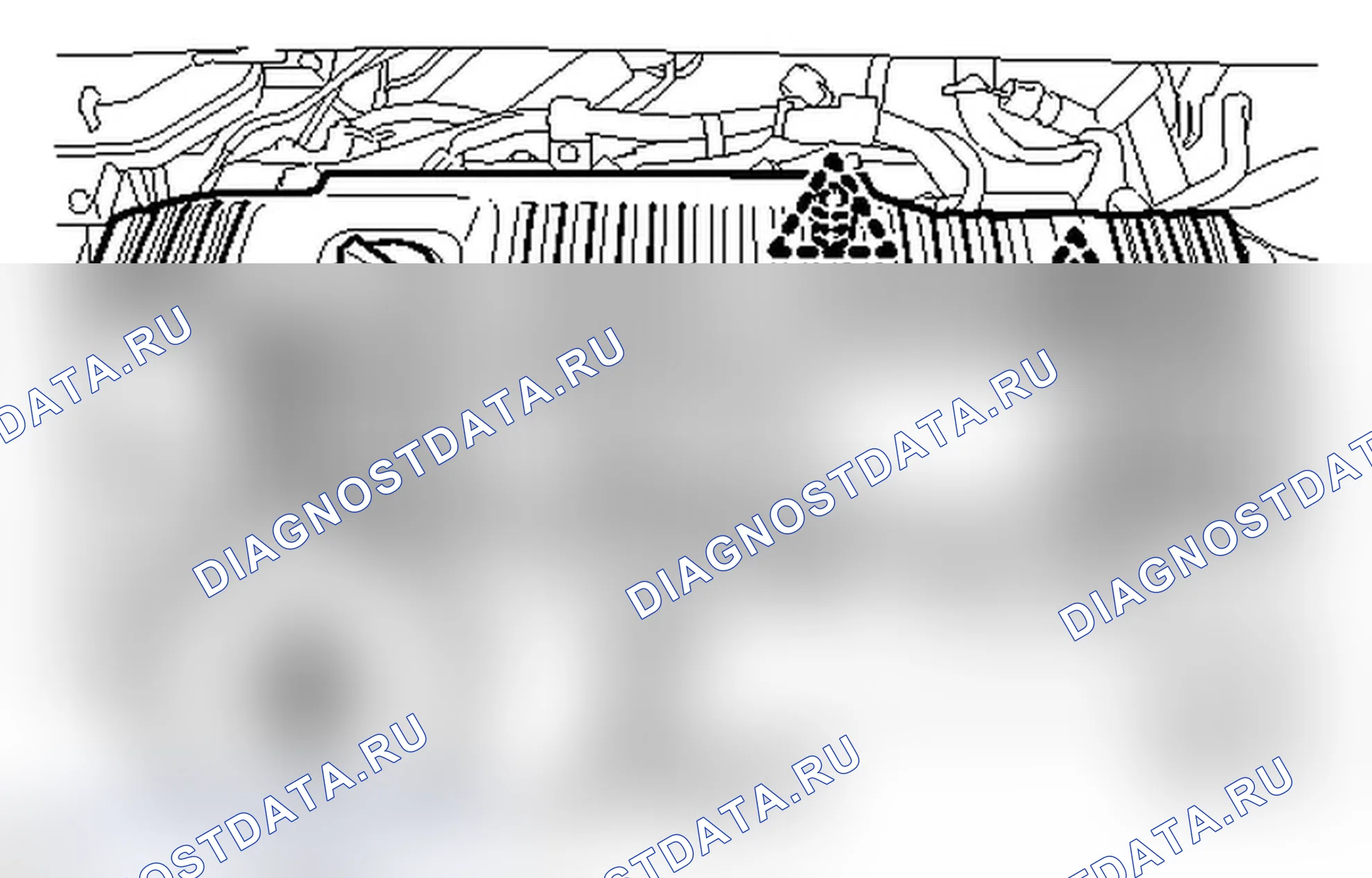 Рис. 119: ДЕМОНТАЖ. Toyota Prius PHV pre-III