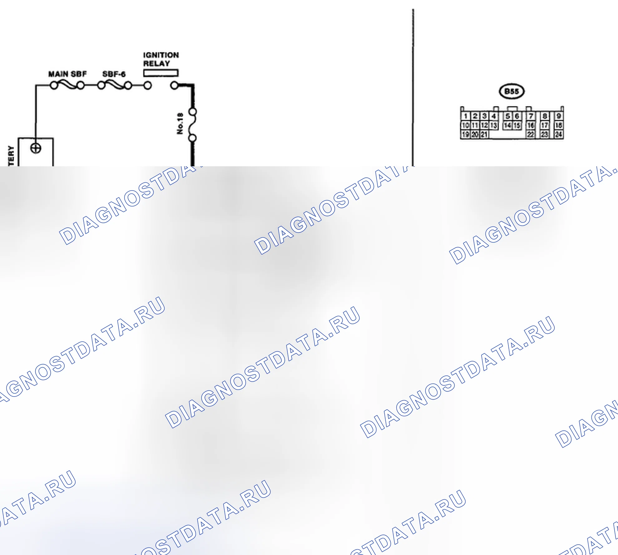 Рис. 315: электросхема. Subaru Legacy BL/BP рестайлинг