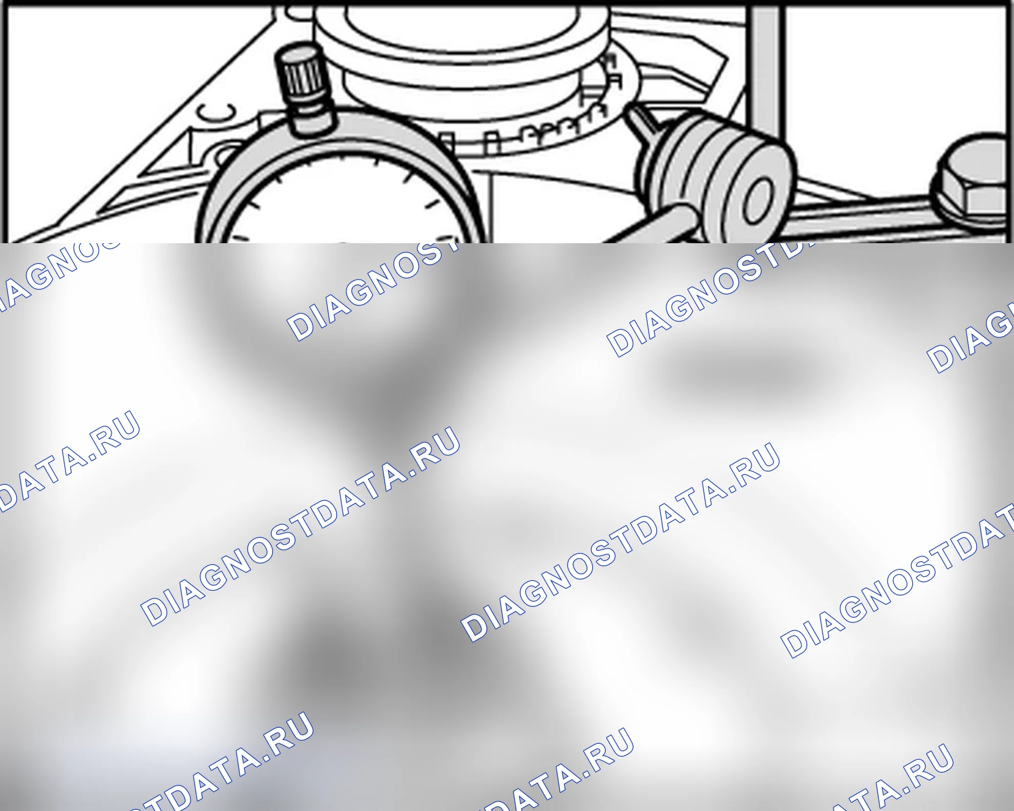 Рис. 97: ЛЮФТ СЦЕПЛЕНИЯ, ПРОВЕРКА. Volkswagen New Beetle A4