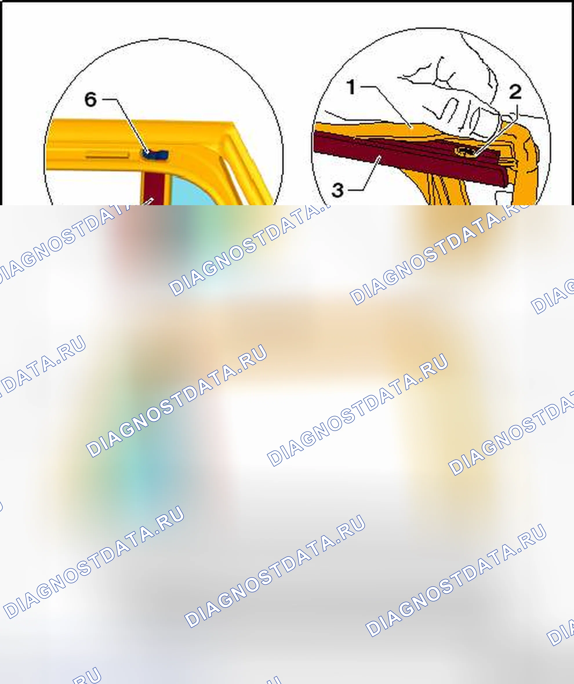 Рис. 43: задняя отделка. Volkswagen Jetta VI