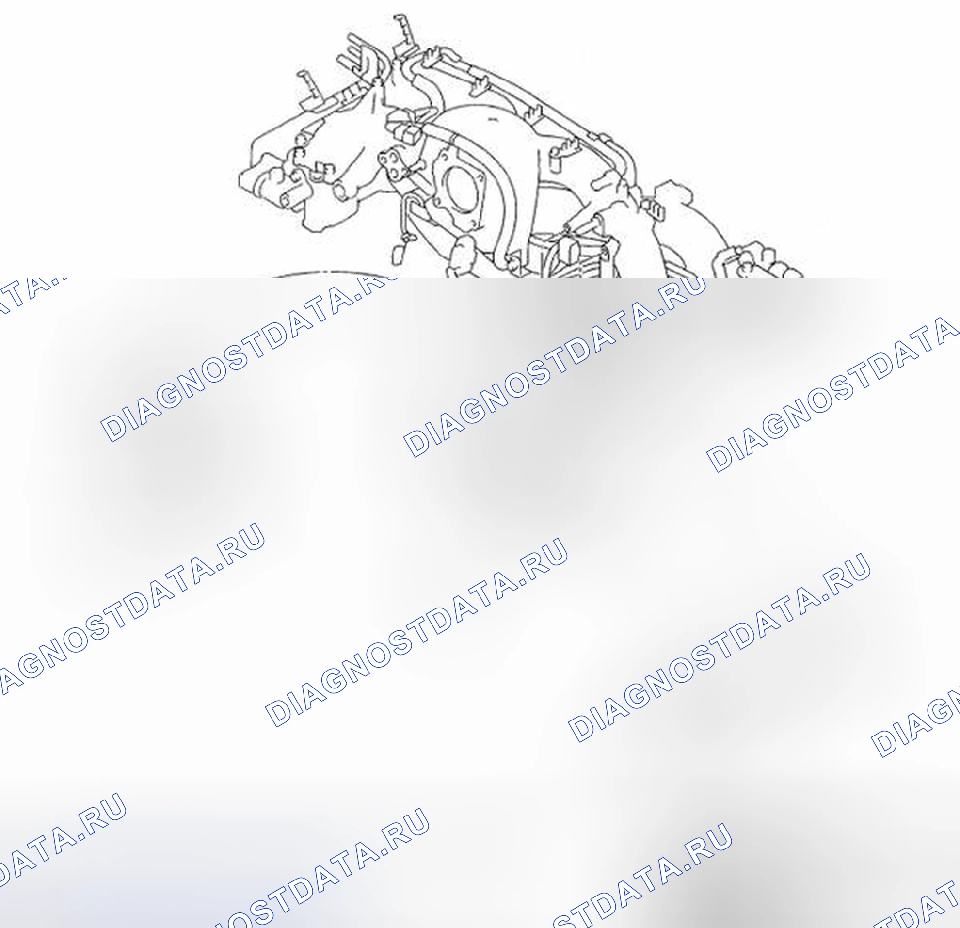 Рис. 6: Идентификация компонентов системы зажигания. Subaru Impreza WRX STI GD рестайлинг 2