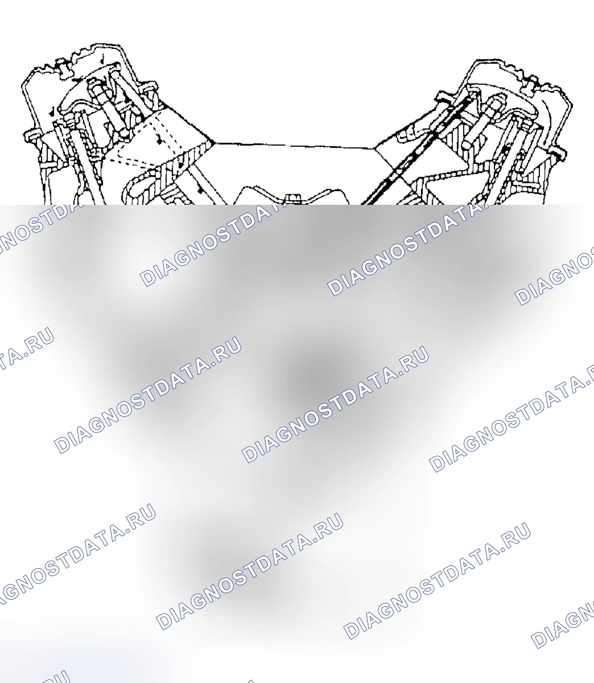 Рис. 304: Вид спереди. GMC Yukon Denali 