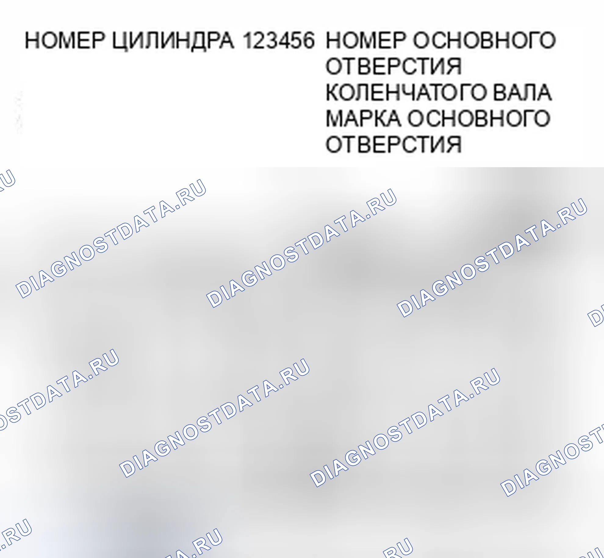 Рис. 728: УЗЕЛ ГЛАВНОГО ПОДШИПНИКА КОЛЕНЧАТОГО ВАЛА. Dodge Journey I