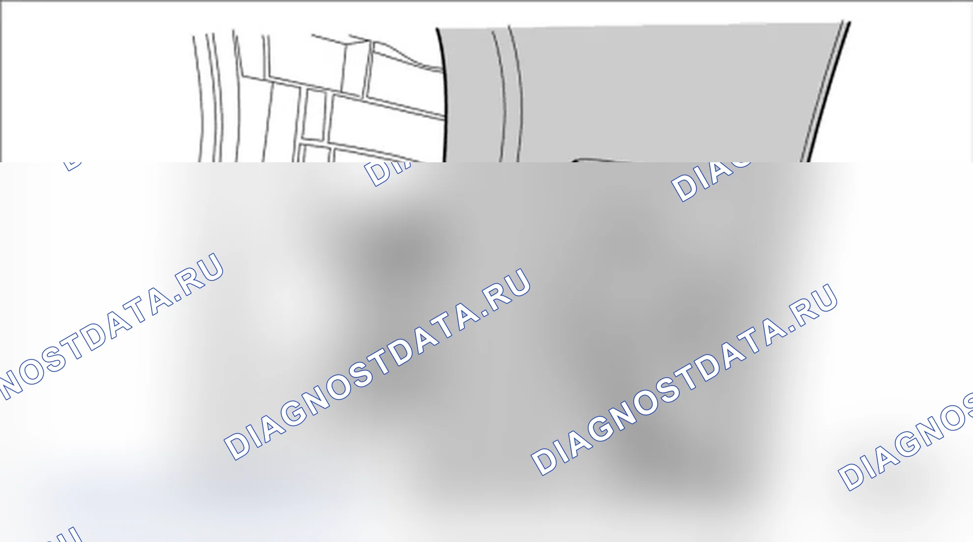 Рис. 1: Установка расцепителя для регулировки ремня безопасности по высоте. Porsche Cayenne Turbo I рестайлинг