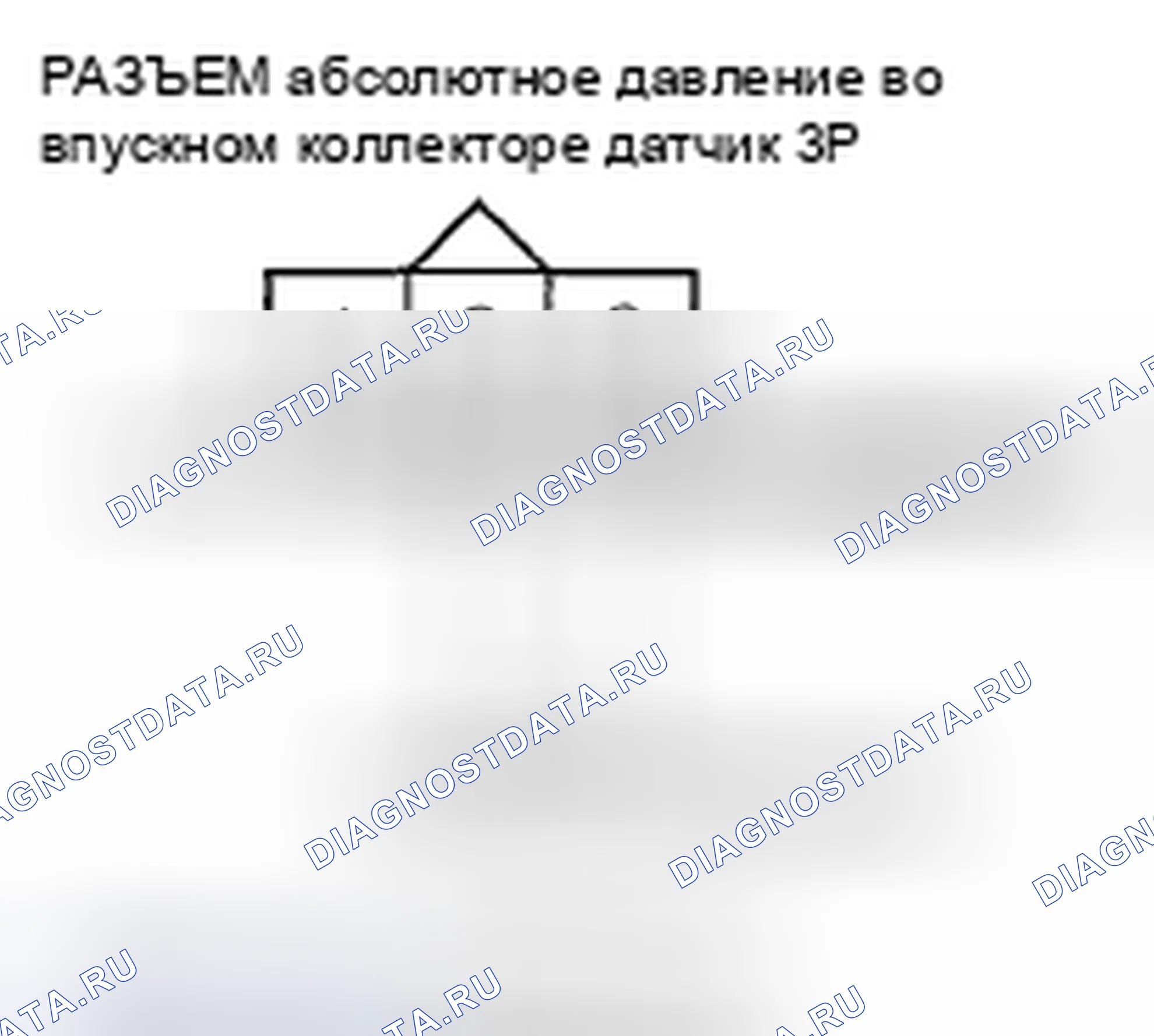 Рис. 117: P0108 расшифровка кода ошибки: высоковольтная цепь датчика абсолютное давление во впускном коллекторе. Honda Pilot I рестайлинг
