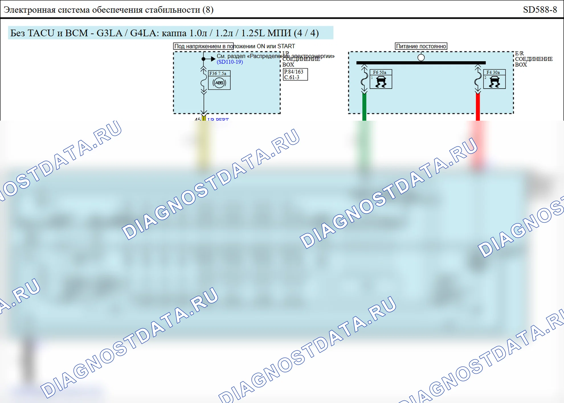C1503: Ошибка коммутатора TCS/ESC (ESP). Hyundai GRAND i10/Xcent BA