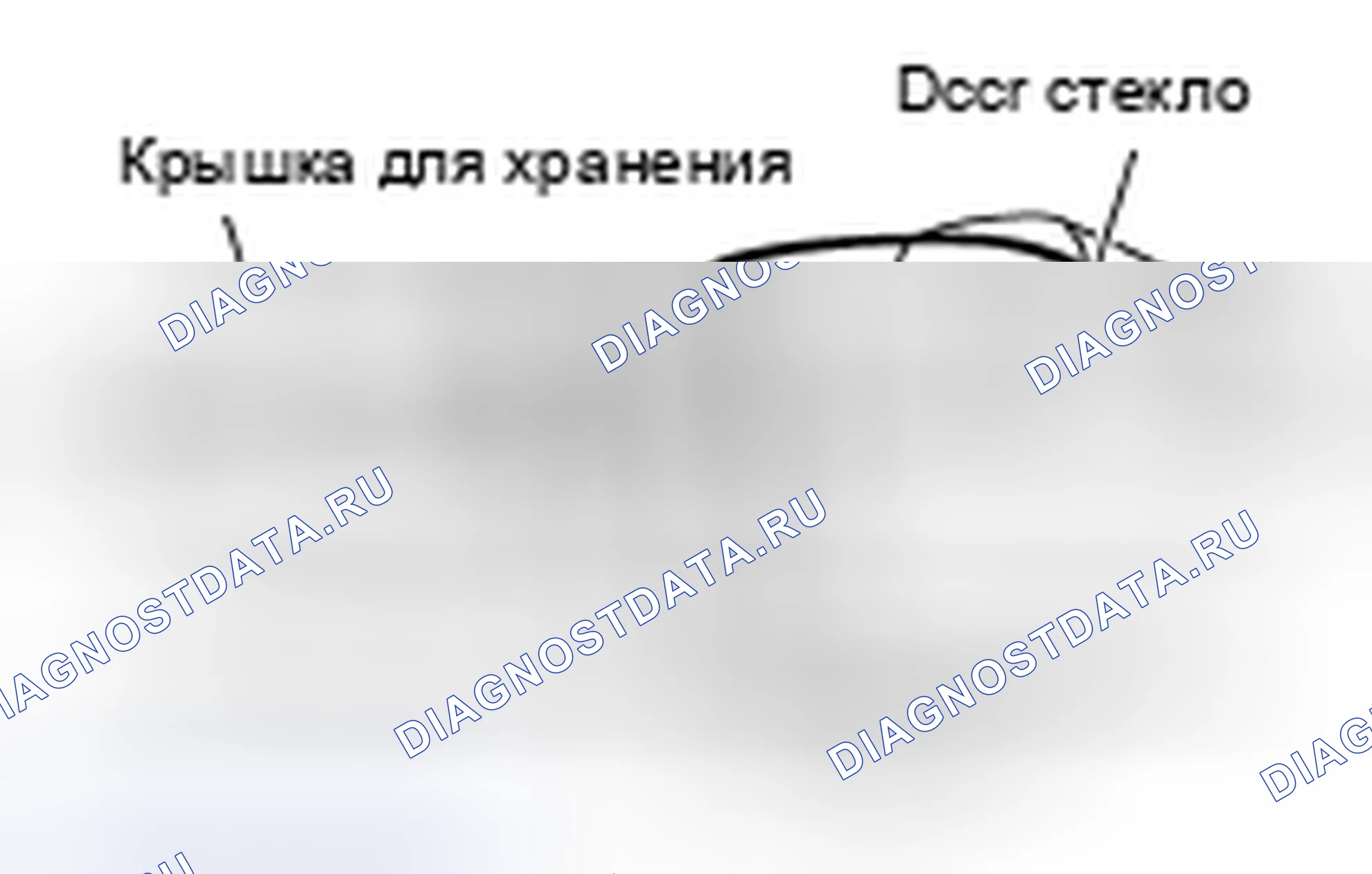 Рис. 1: Идентификация бокового сиденья пассажира и стекла двери. Nissan 350Z I рестайлинг