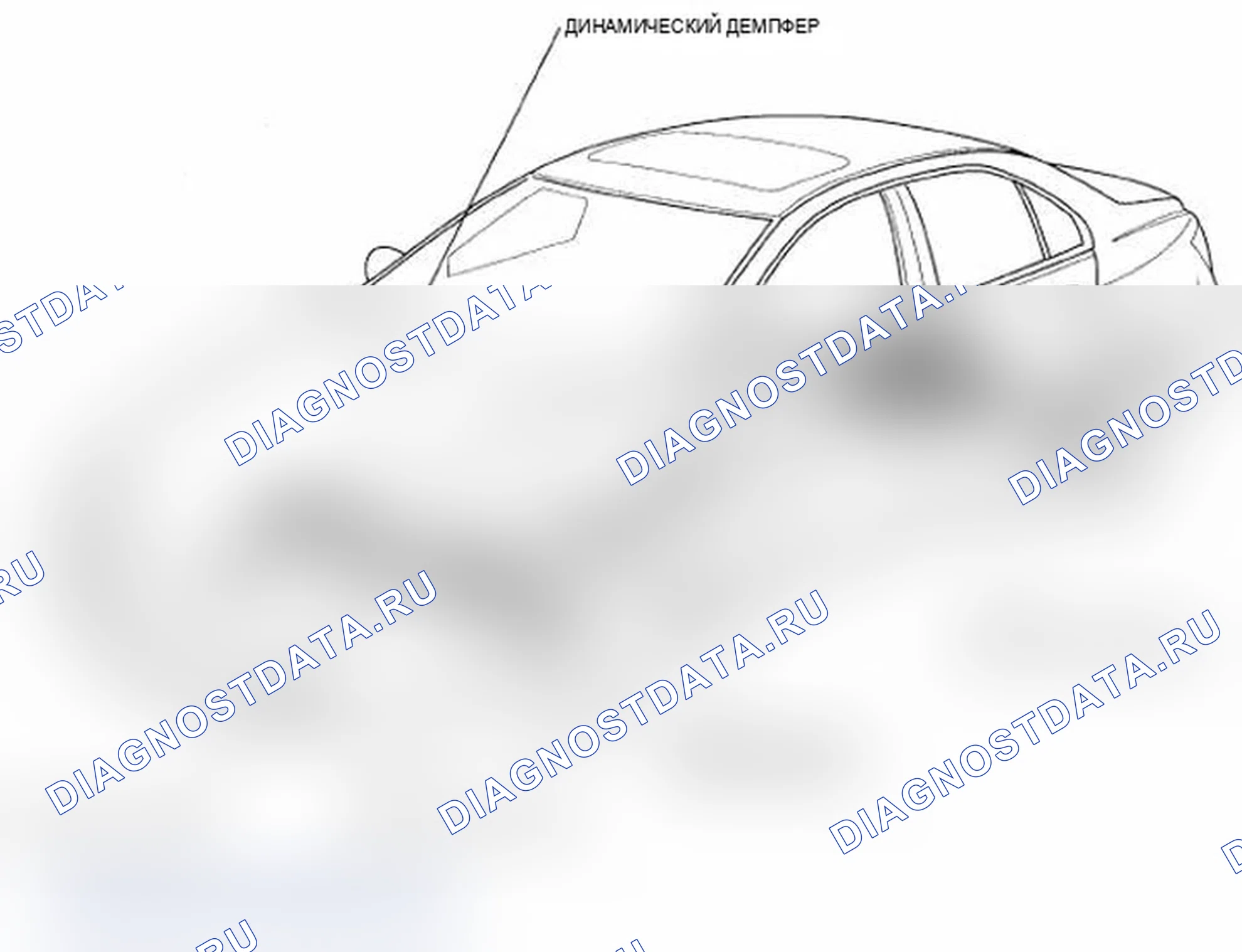 Рис. 2: Индекс расположения компонентов. Acura RL II рестайлинг