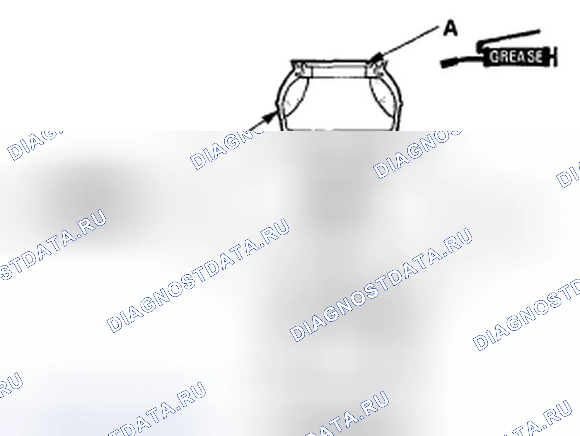 Рис. 16: Замена ботинка шарового шарнира. Acura TSX I