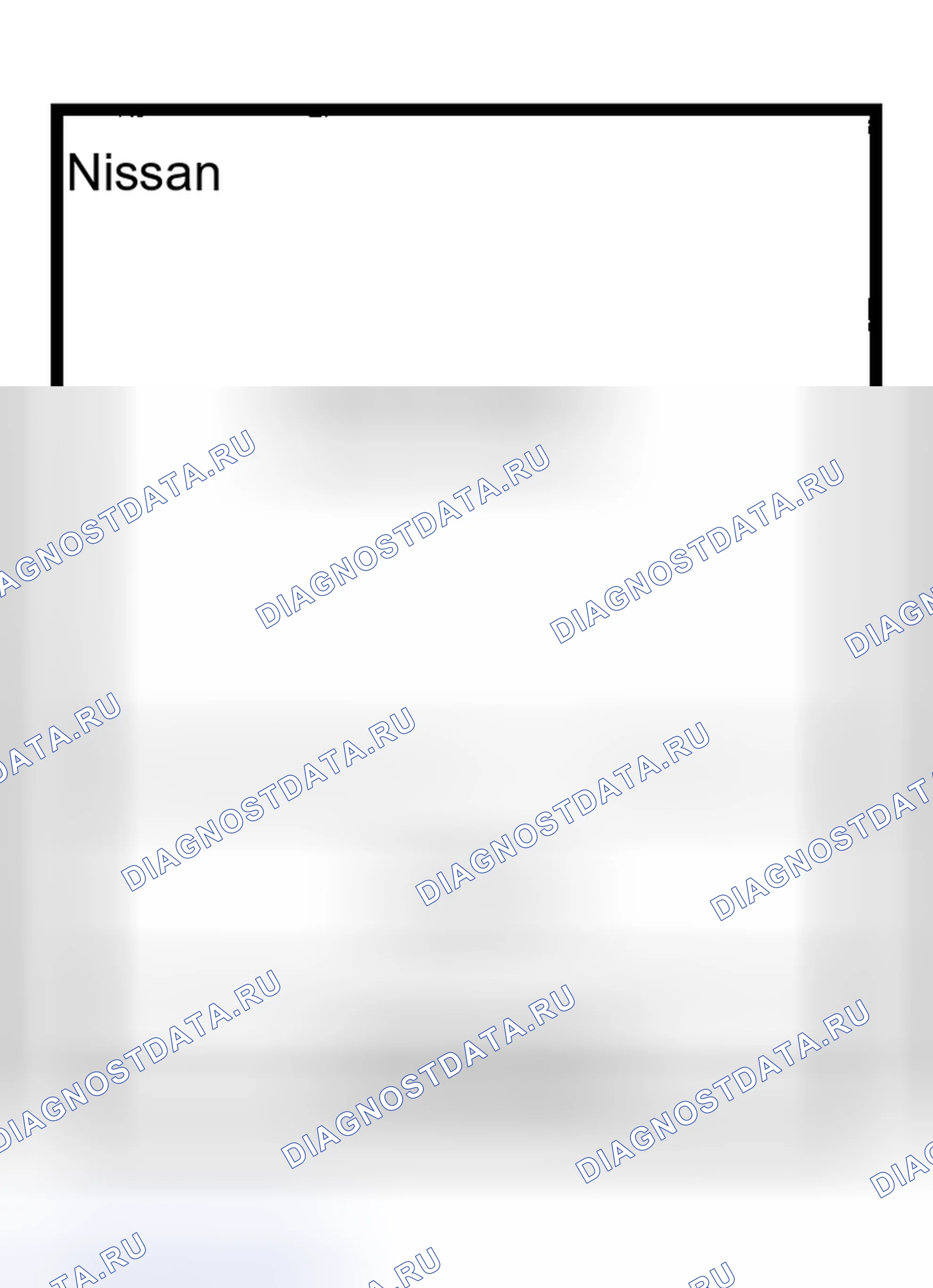 Рис. 63: ПРОЦЕДУРА КОНТРОЛЯ ДАННЫХ. Nissan Sentra B15