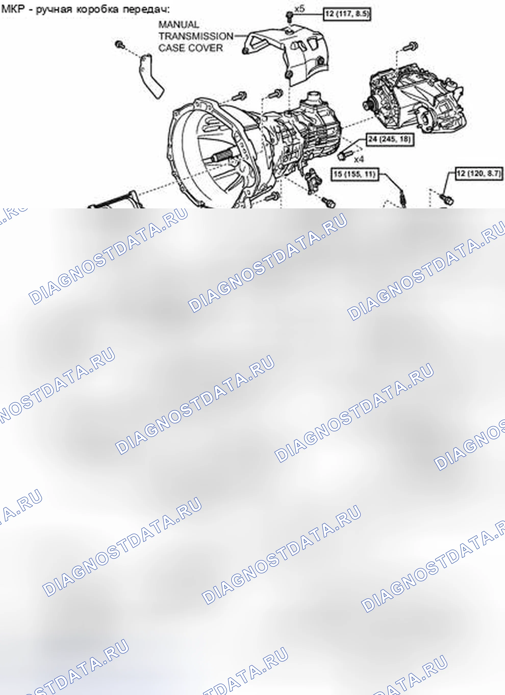 Рис. 218: ИЛЛЮСТРАЦИЯ. Toyota Tacoma II рестайлинг