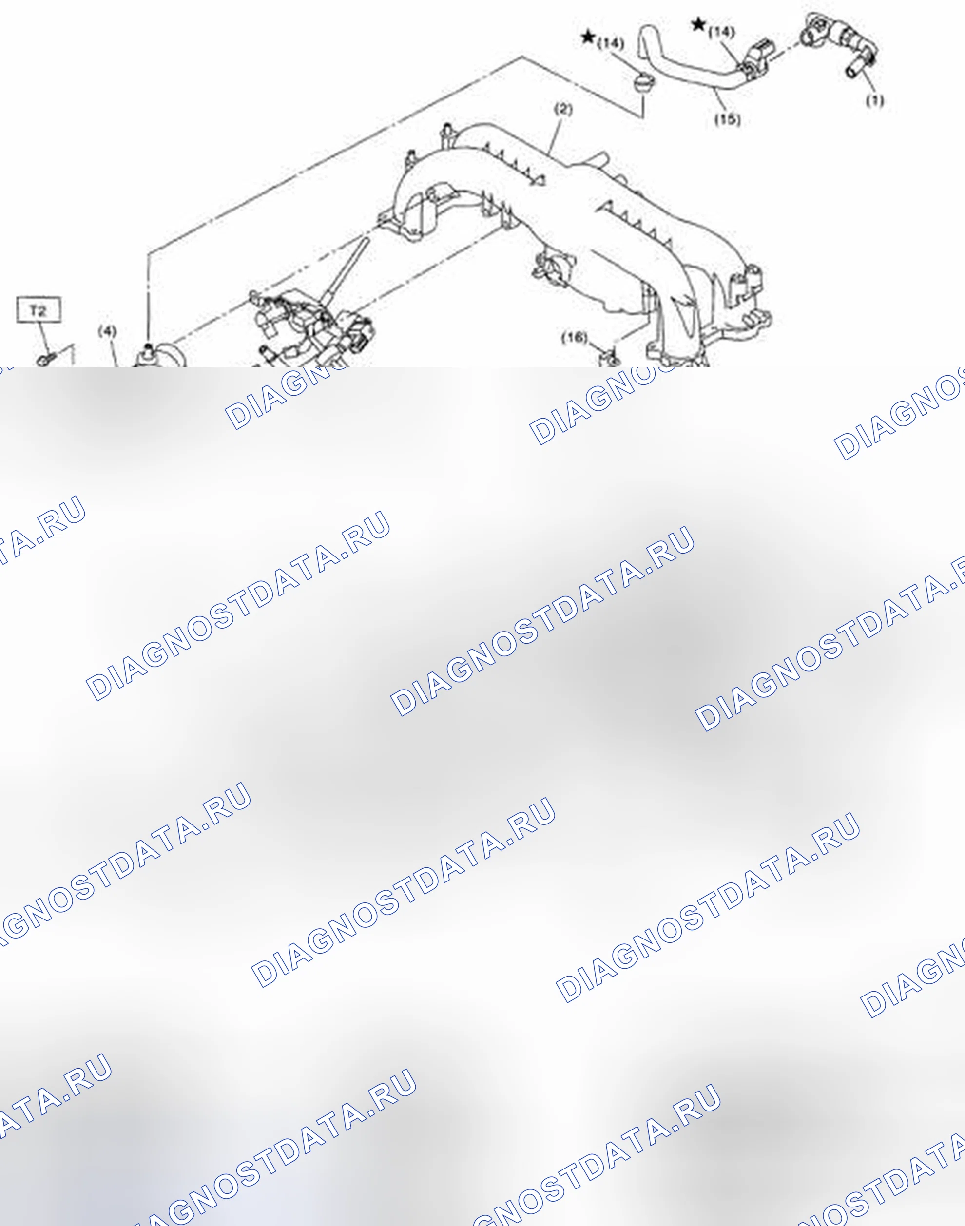 Рис. 431: ВПУСКНОЙ КАНАЛ. Subaru Legacy BL/BP рестайлинг